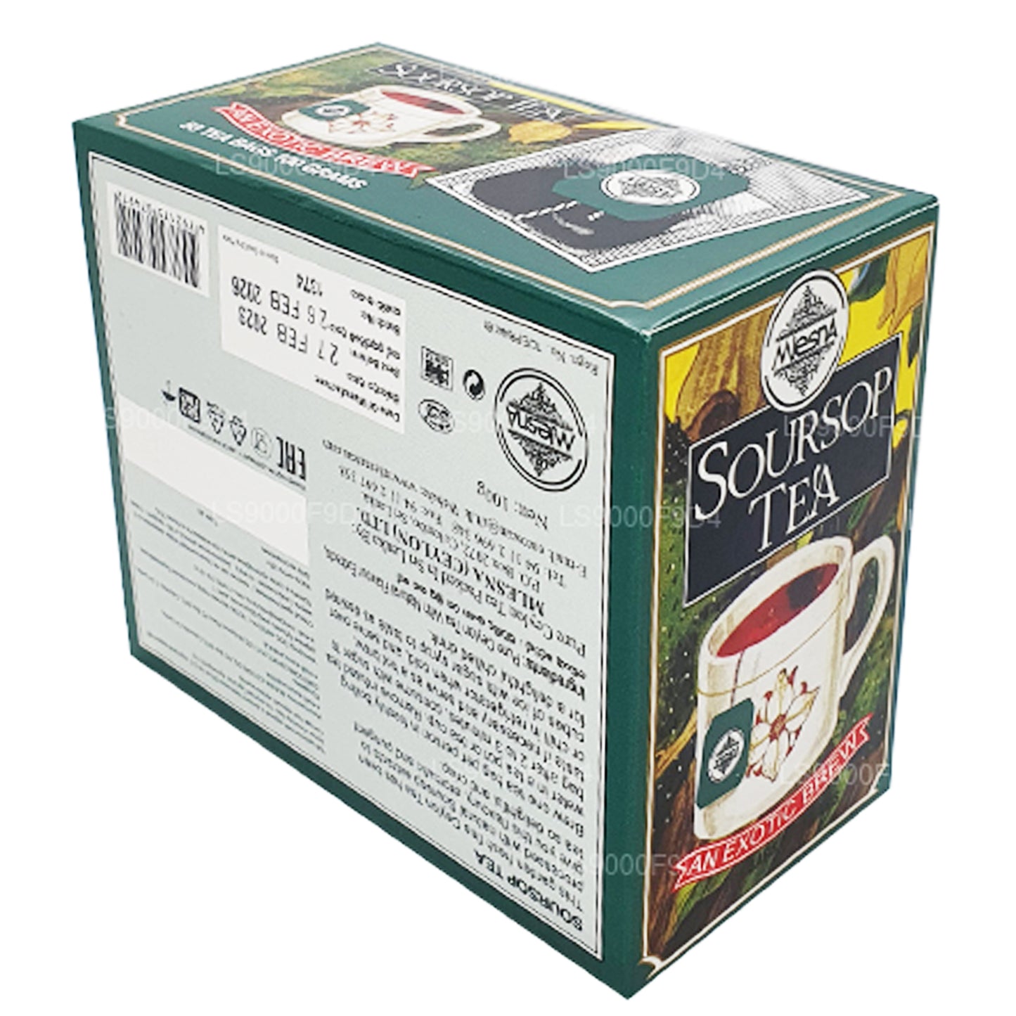 Mlesna Soursop Çay 'Egzotik Bira' 50 Çay Poşeti (100g)