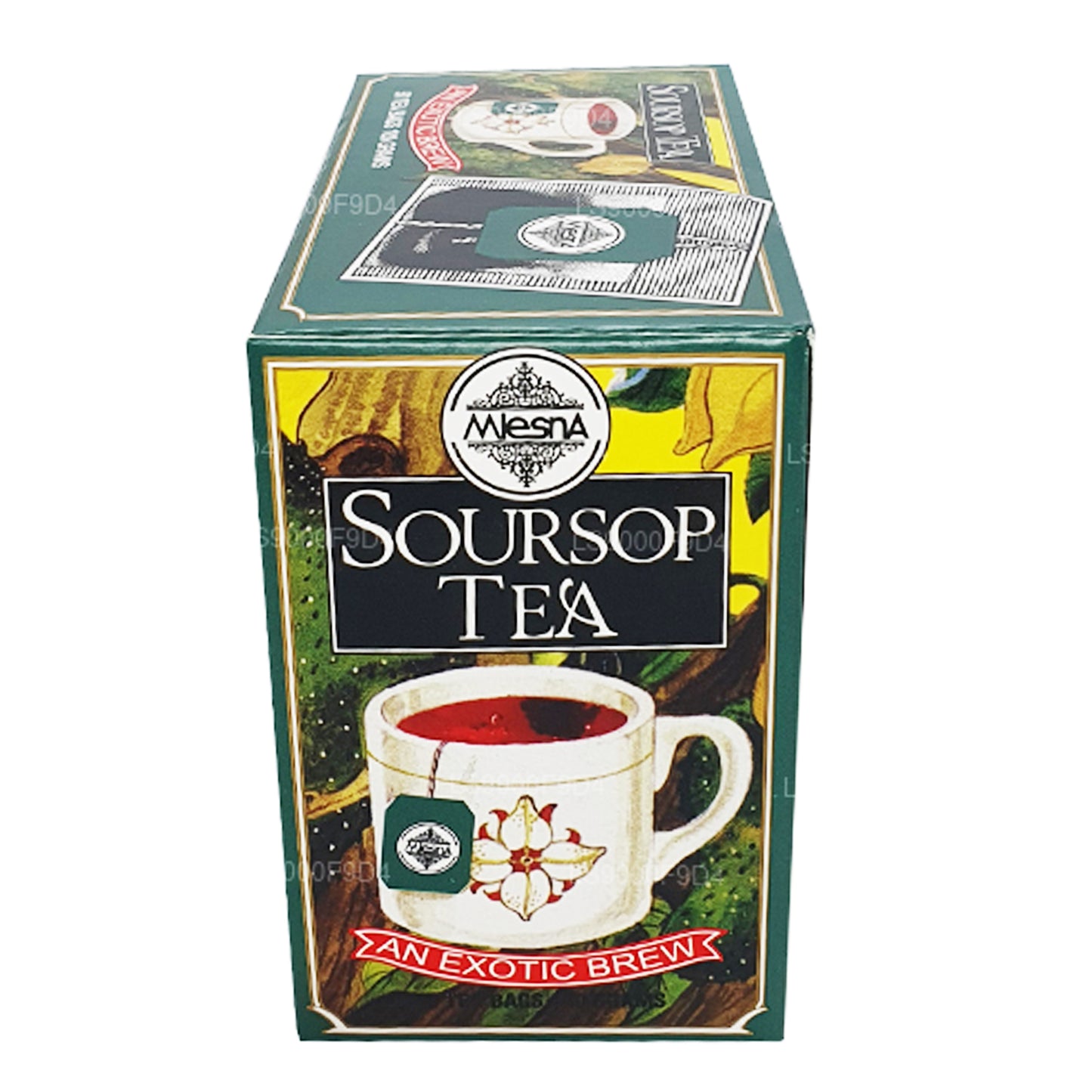 Mlesna Soursop Çay 'Egzotik Bira' 50 Çay Poşeti (100g)