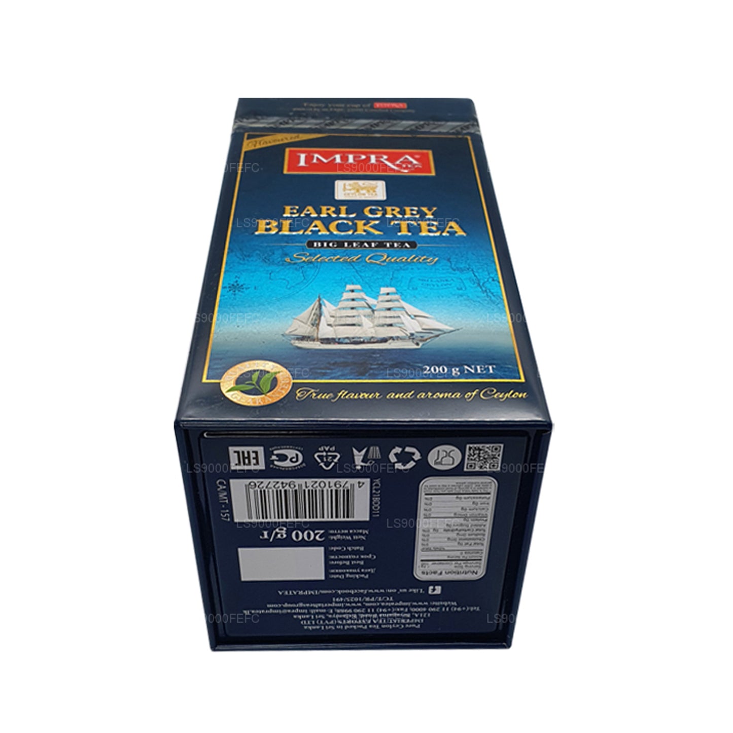 Impra Earl Grey Büyük Yaprak (200g) Et Caddy