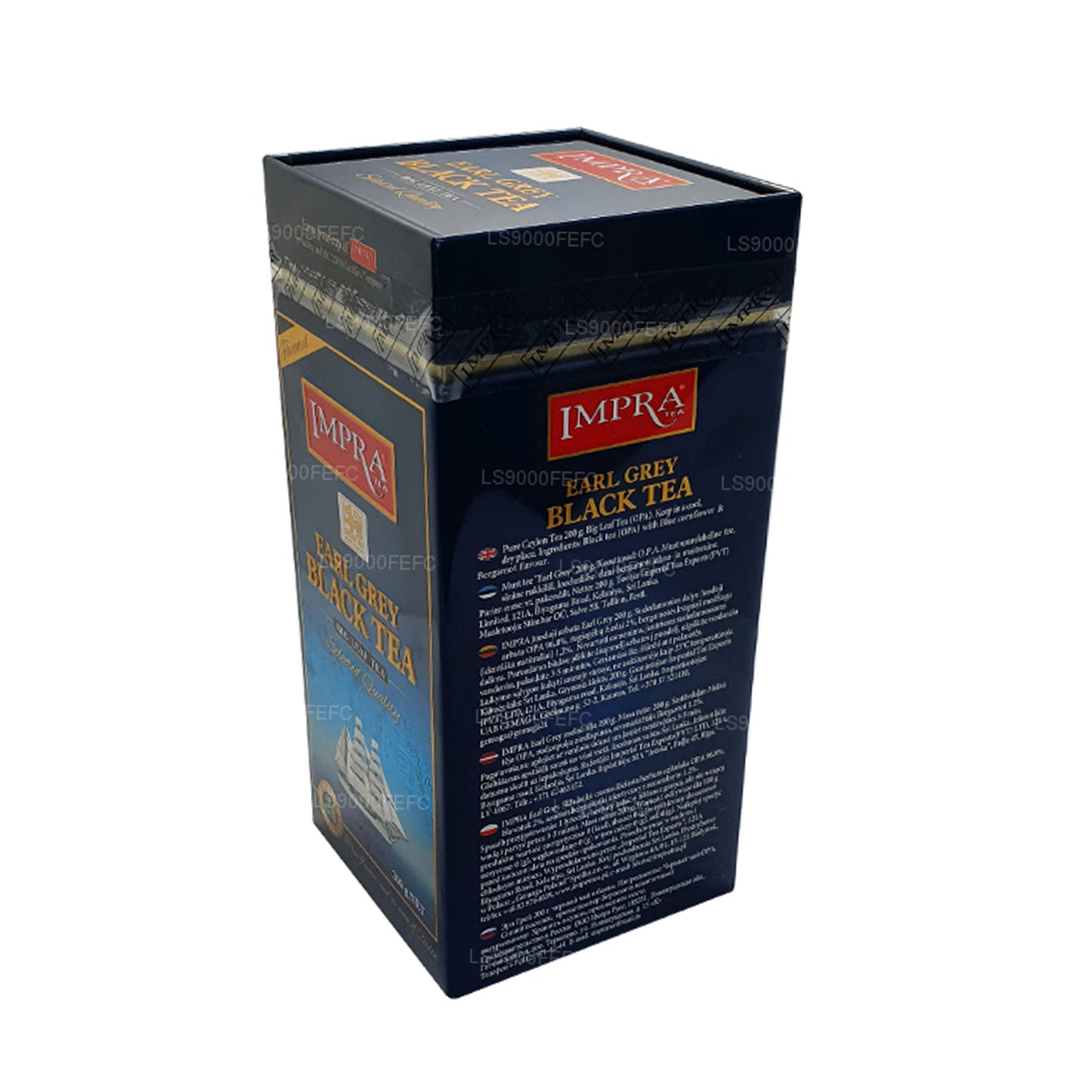 Impra Earl Grey Büyük Yaprak (200g) Et Caddy