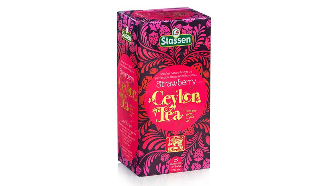Stassen Çilek Çayı (37.5g) 25 Çay Poşeti