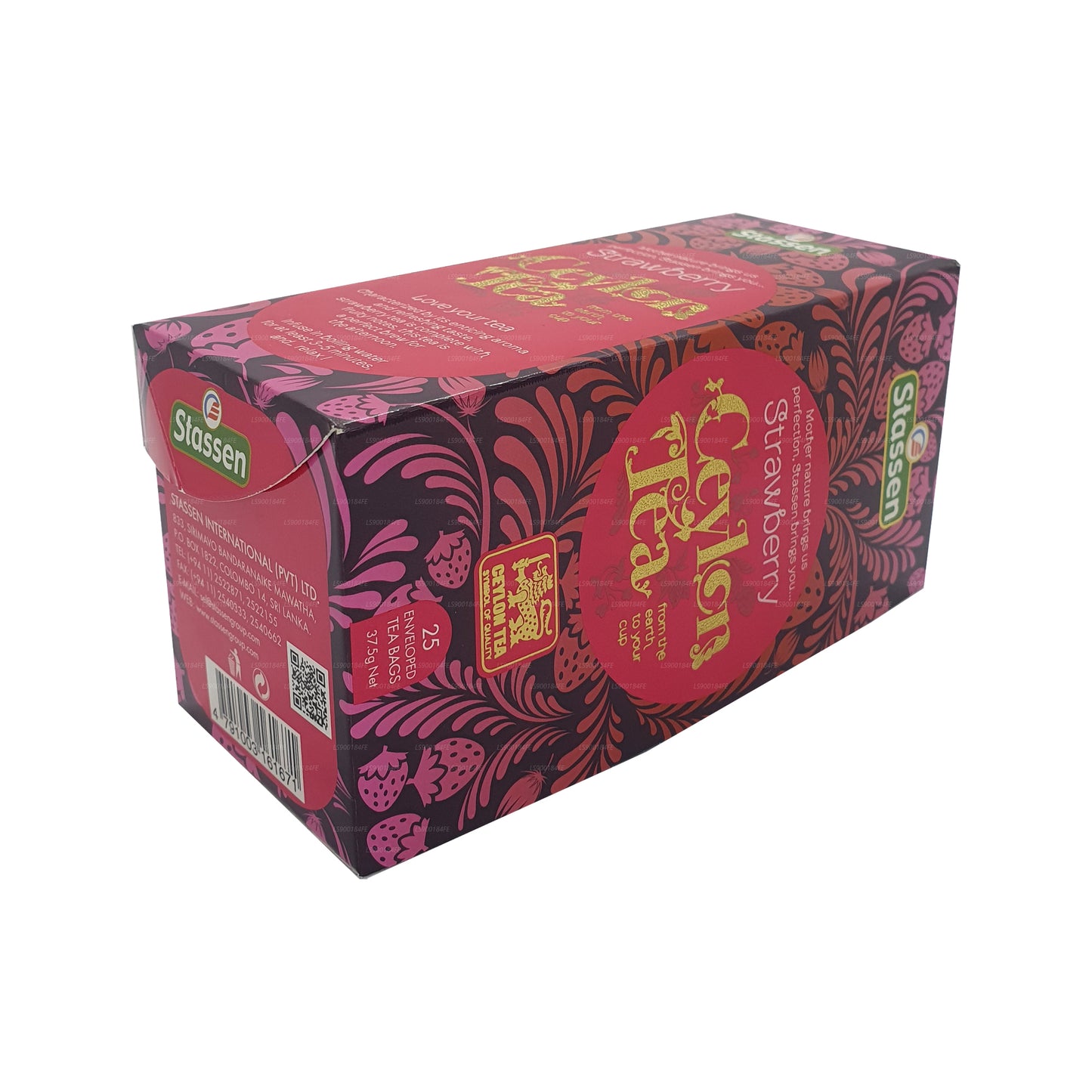 Stassen Çilek Çayı (37.5g) 25 Çay Poşeti