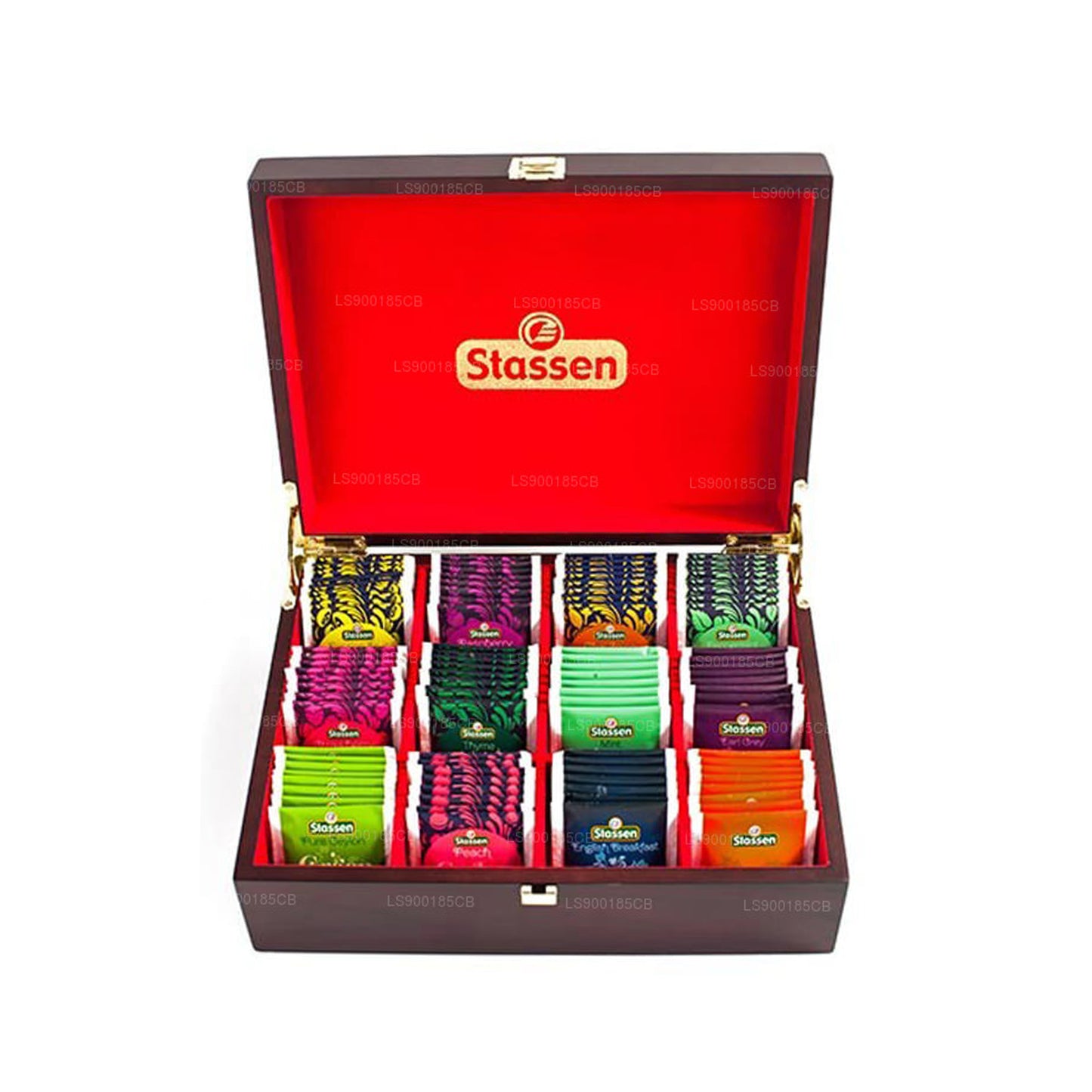 Exclusive Stassen 12 Compartment Wooden Box