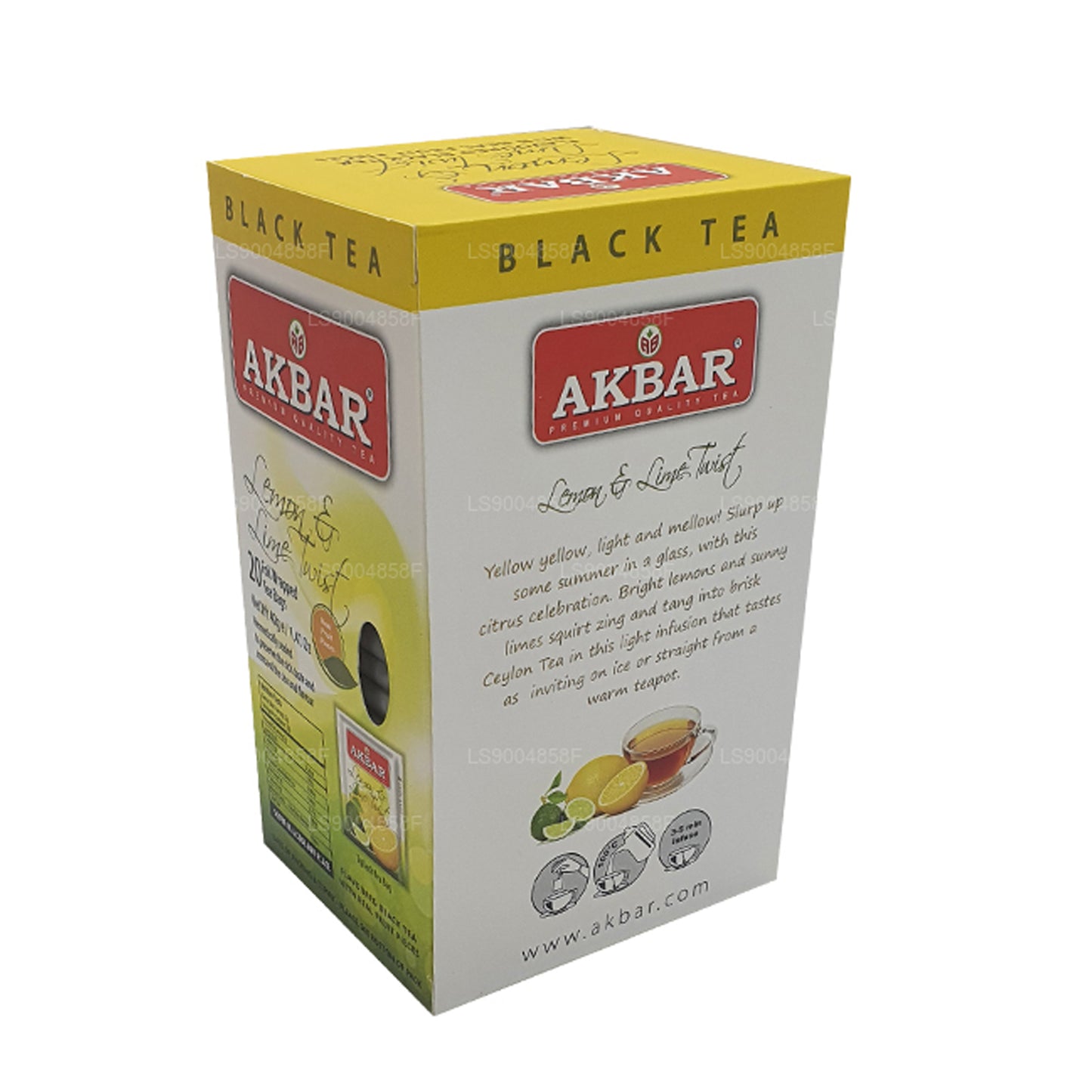 Ekber Limon ve Limon Twist Çay (40g) 20 Çay Poşeti