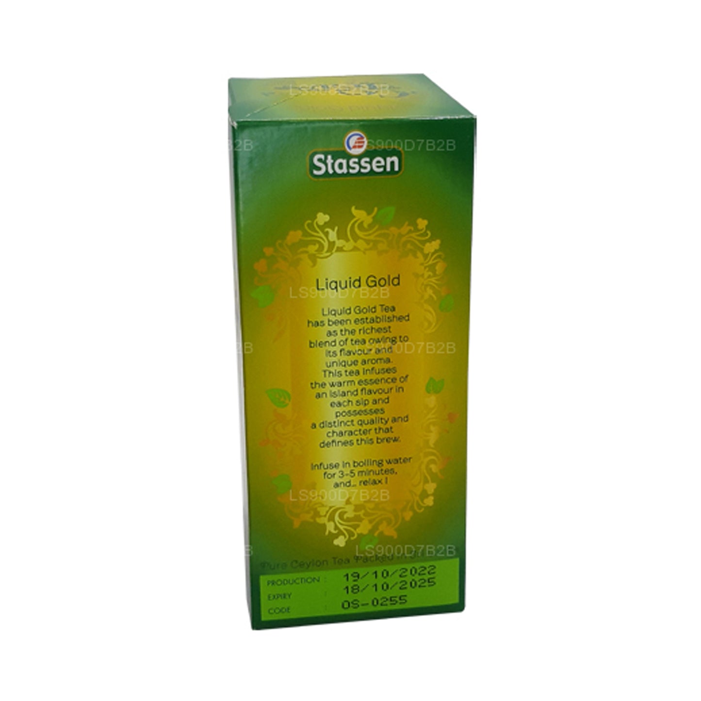 Stassen Sıvı Altın Çay (50g) 25 Çay Poşetleri