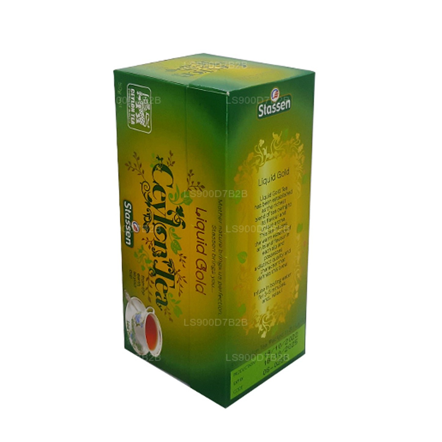 Stassen Sıvı Altın Çay (50g) 25 Çay Poşetleri