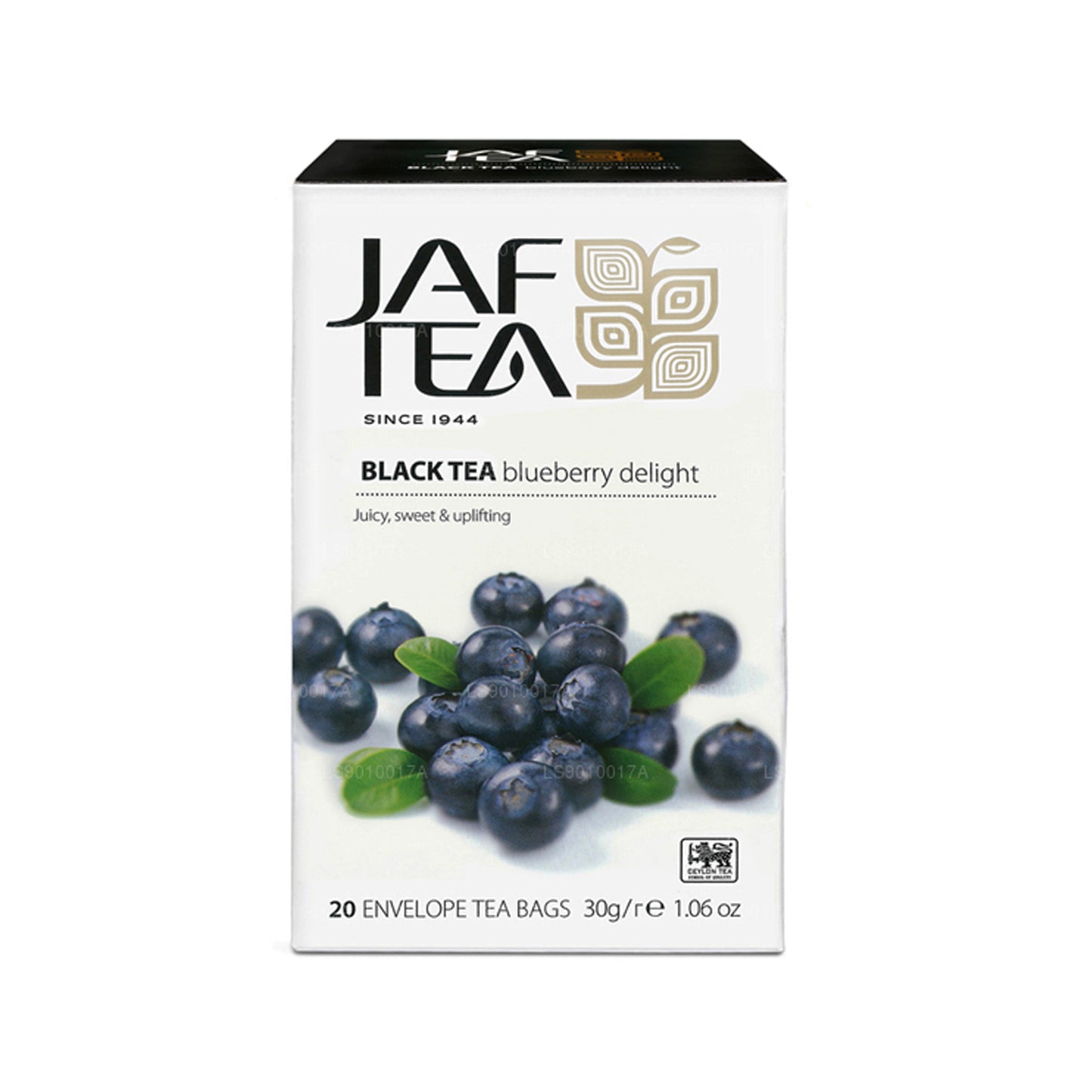 Jaf Tea Pure Fruits Collection Siyah Çay Yabanmersini Lokumu (30g) 20 Çay Poşeti