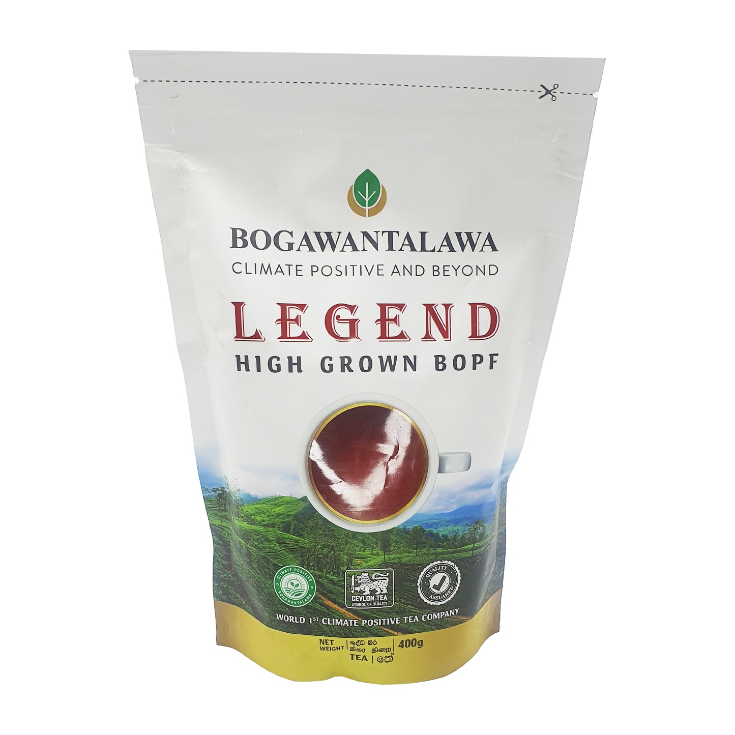 Bogawantalawa Legend Saf Siyah Çay (400g) %100 BOPF