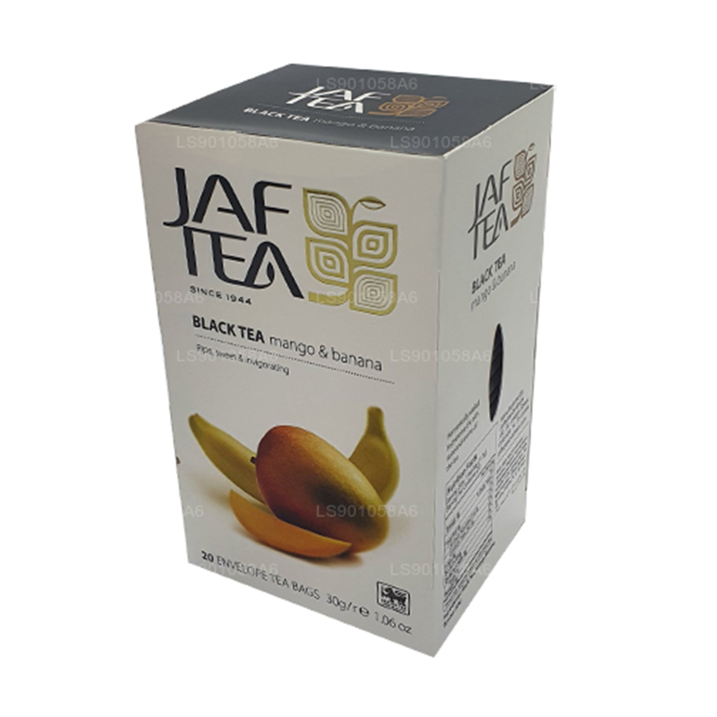 Jaf Çay Saf Meyveler Koleksiyonu Siyah Çay Mango Muz (30g) 20 Çay Poşeti