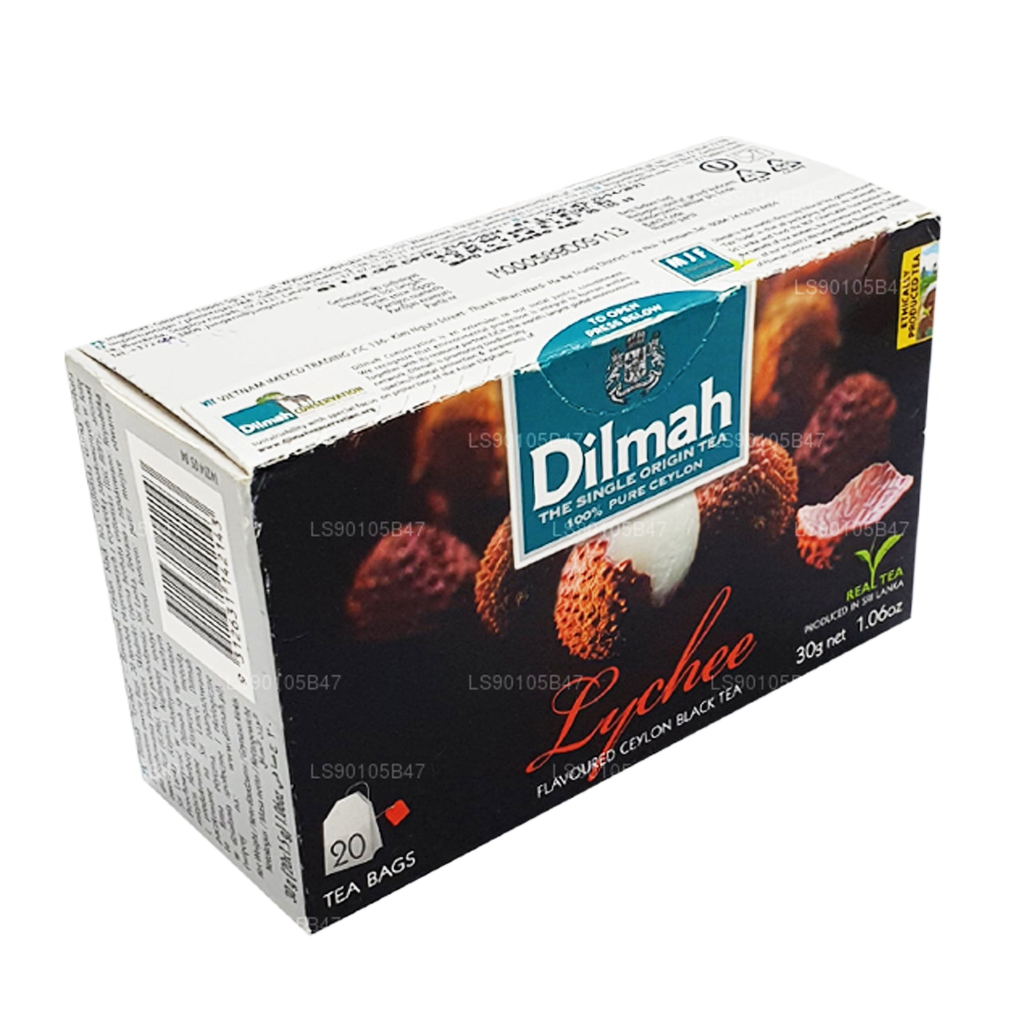 Dilmah Lychee Aromalı Siyah Çay (30g)
