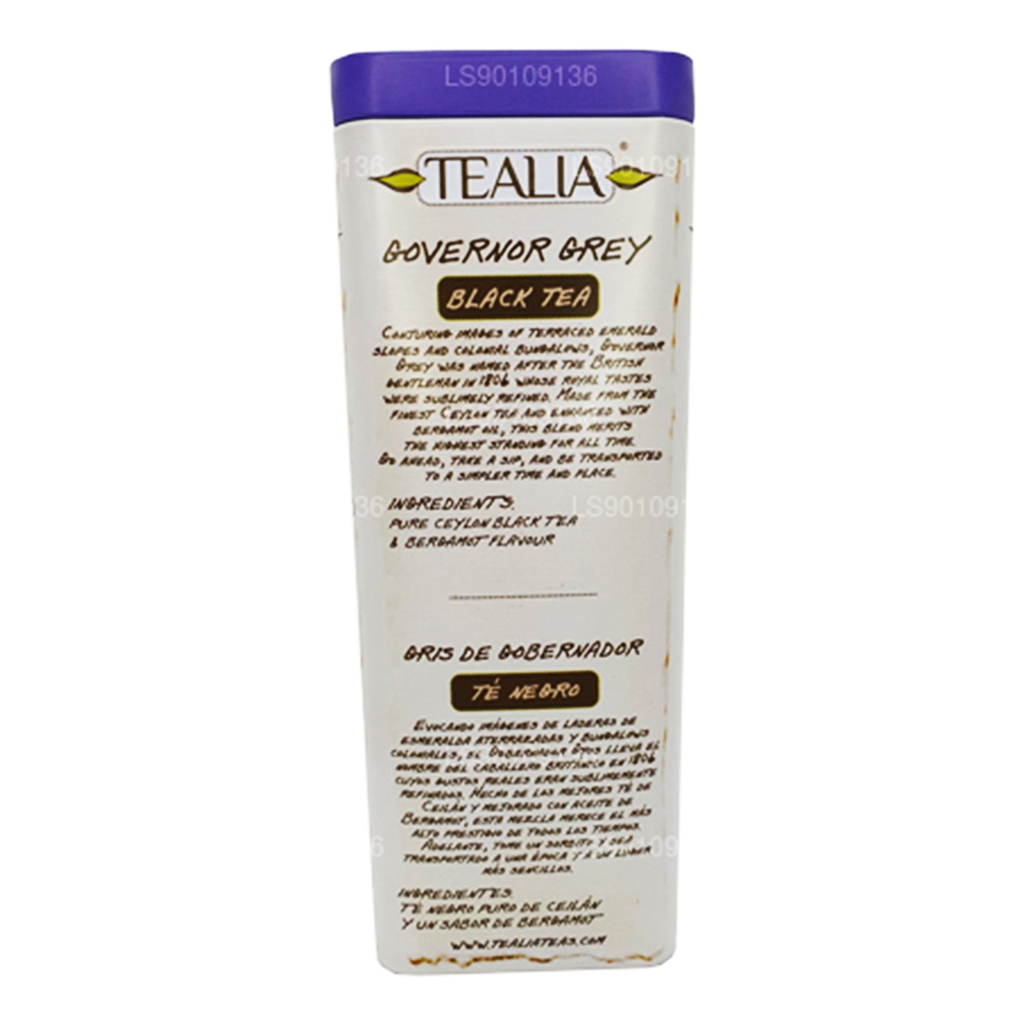 Tealia Valisi Gri Gevşek Yaprak (100g)