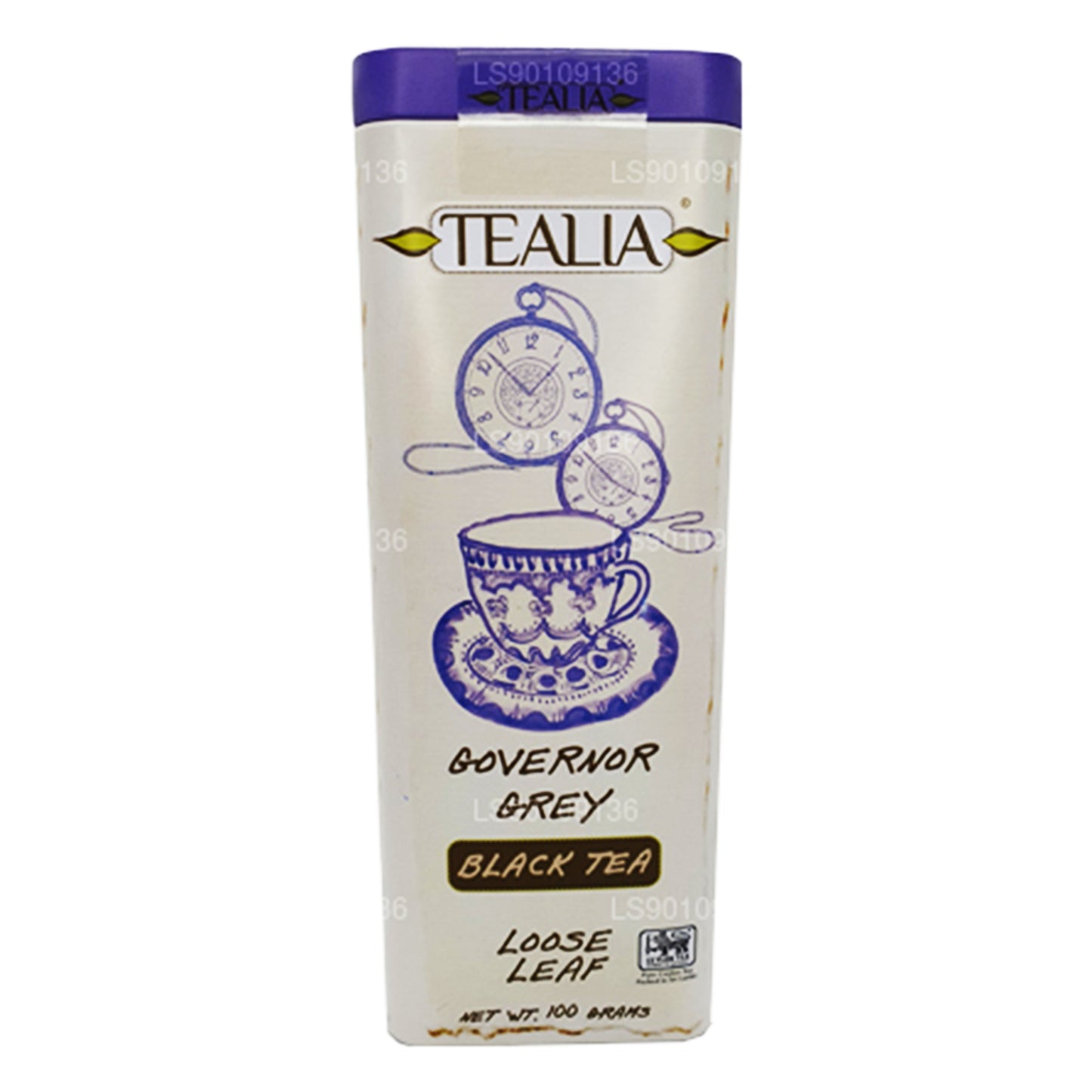 Tealia Valisi Gri Gevşek Yaprak (100g)
