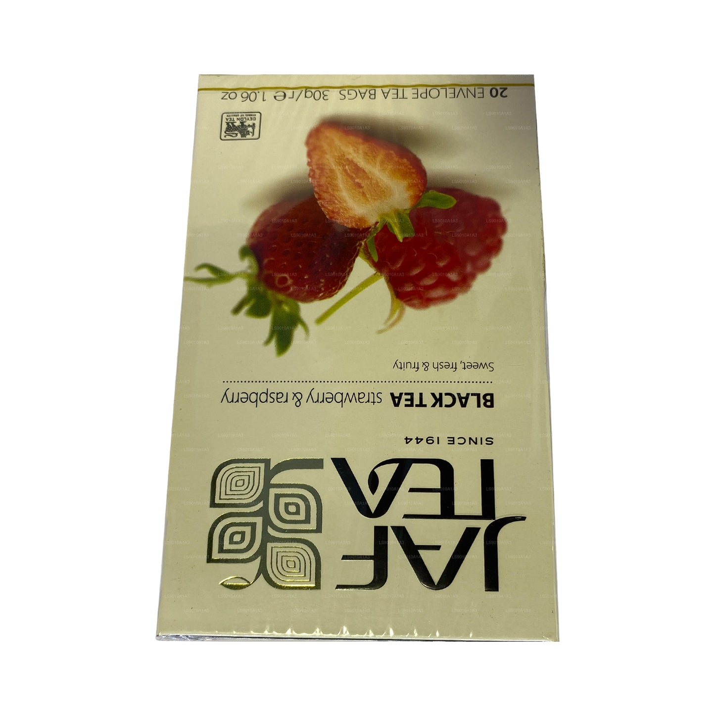 Jaf Tea Pure Fruits Collection Siyah Çay Çilek ve Ahududu (30g) 20 Çay Poşeti
