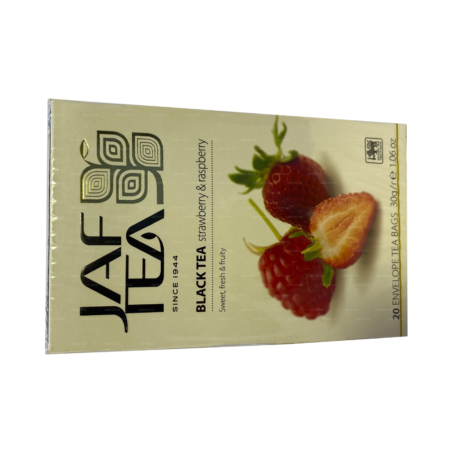 Jaf Tea Pure Fruits Collection Siyah Çay Çilek ve Ahududu (30g) 20 Çay Poşeti