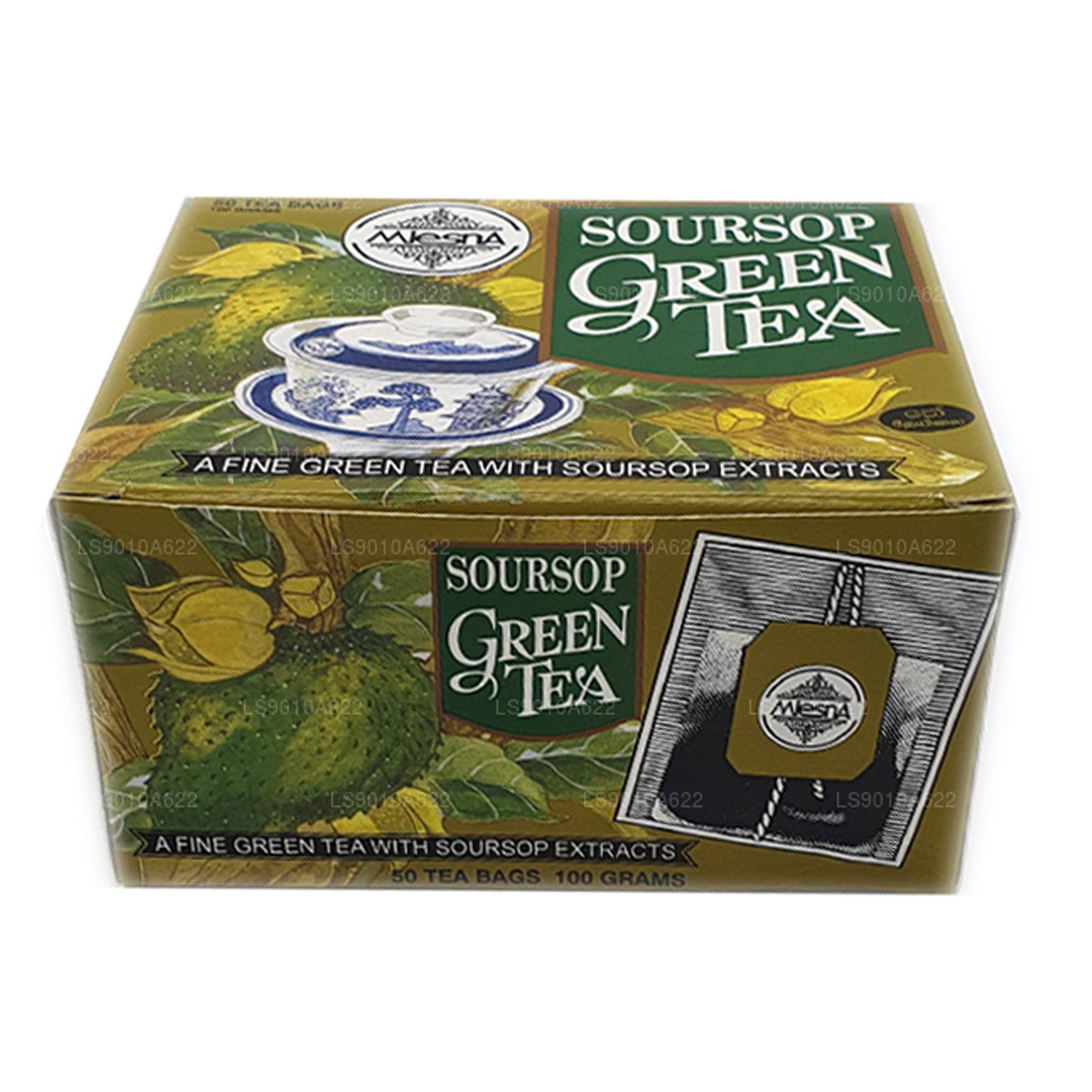 Mlesna Soursop Yeşil Çay (100g) 50 Çay Poşeti