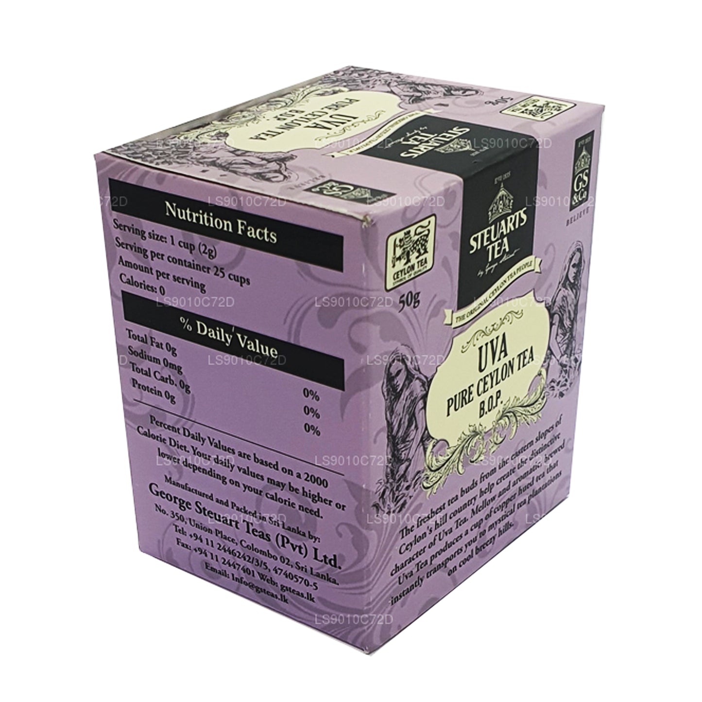 George Steuart Uva BOP Yaprak Çay (50g)