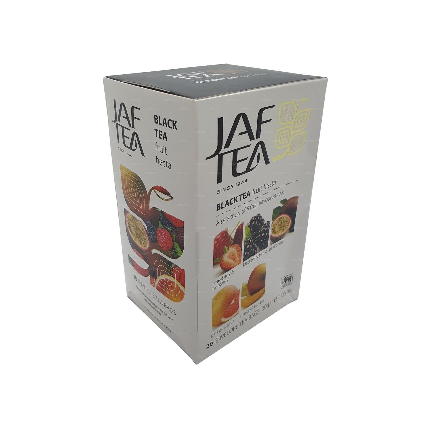 Jaf Çay Saf Meyveler Koleksiyonu Siyah Çay Meyve Fiesta (30g) 20 Çay Poşeti