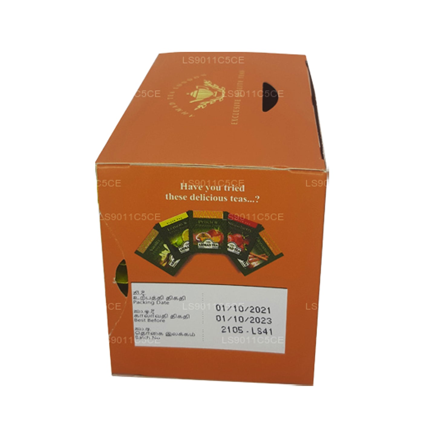 Ahmad Limon ve Zencefil Çayı (40g) 20 Folyo Çay Poşeti