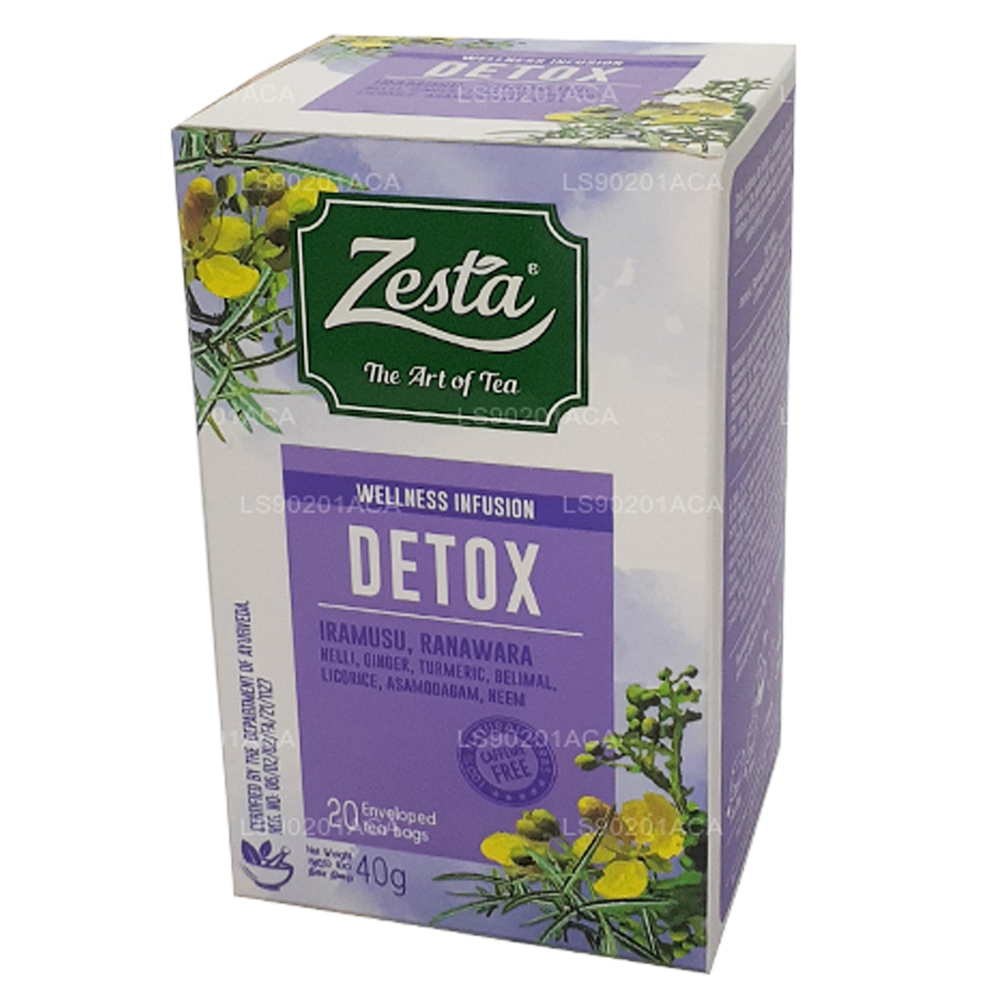 Zesta Detox Iramusu, Ranawara (40g) 20 Çay Poşeti