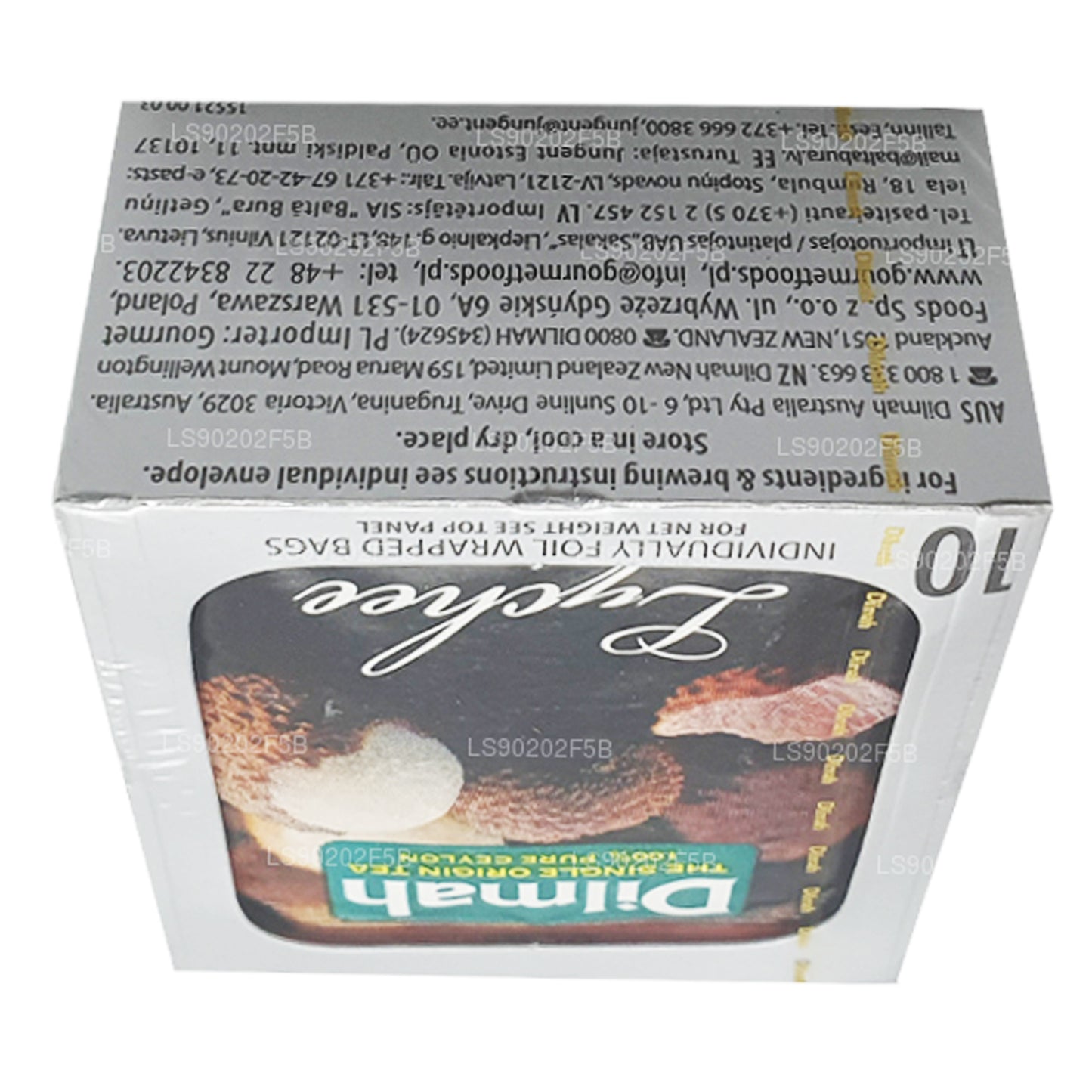 Dilmah Lychee Aromalı Seylan Siyah Çay (20g) 10 Çay Poşeti