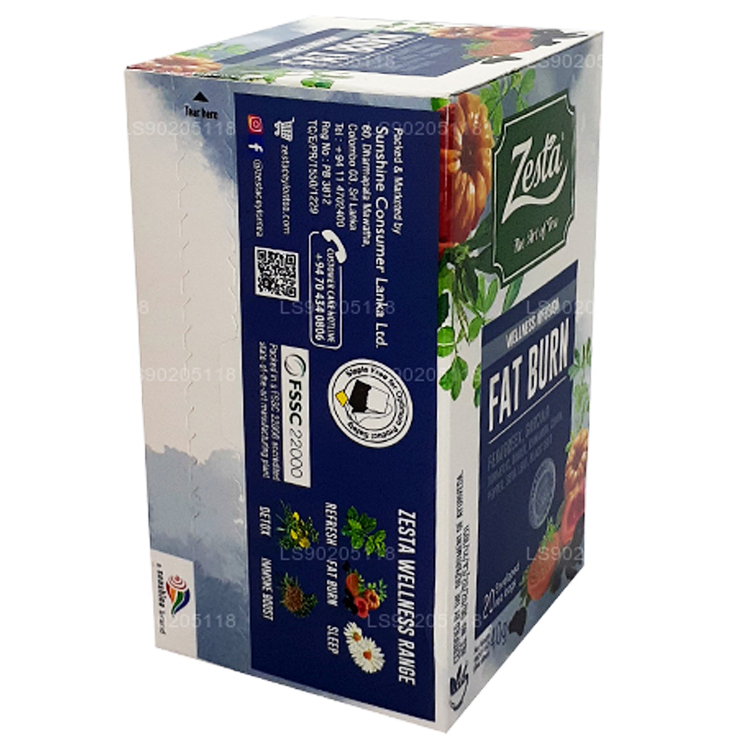 Zesta Fat Burn (40g) 20 Çay Poşetleri