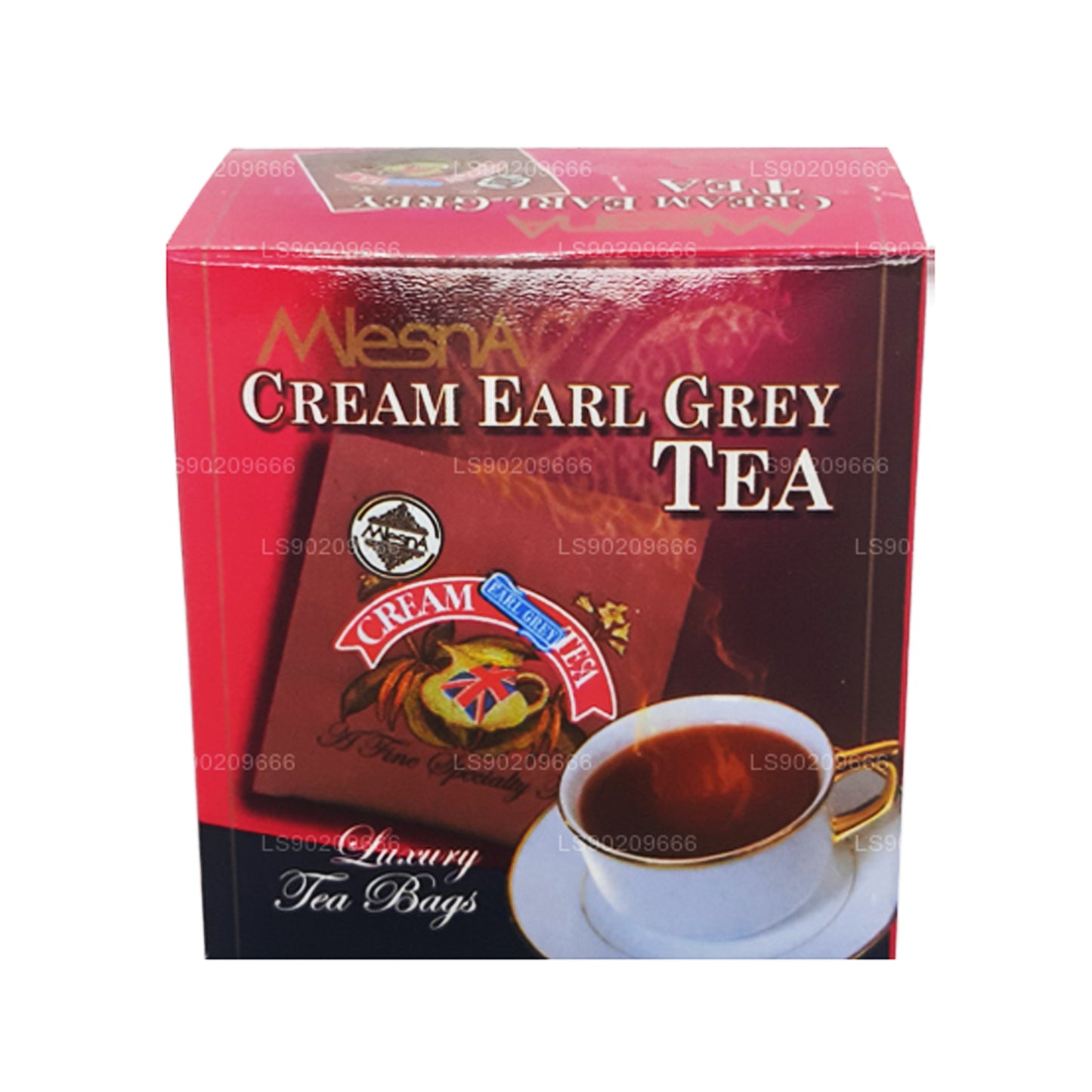 Mlesna Cream Earl Grey Tea (20g) 10 Lüks Çay Poşeti