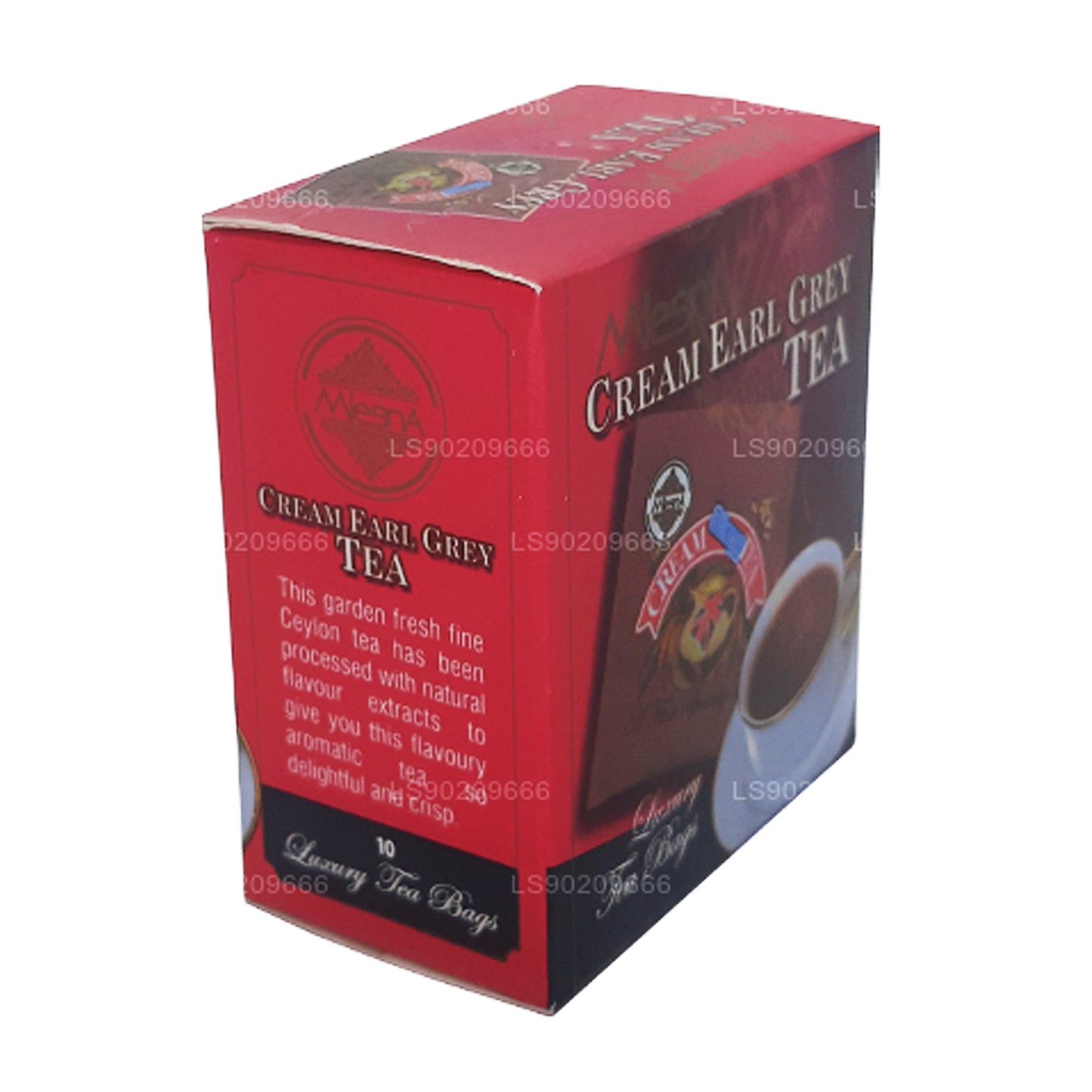 Mlesna Cream Earl Grey Tea (20g) 10 Lüks Çay Poşeti
