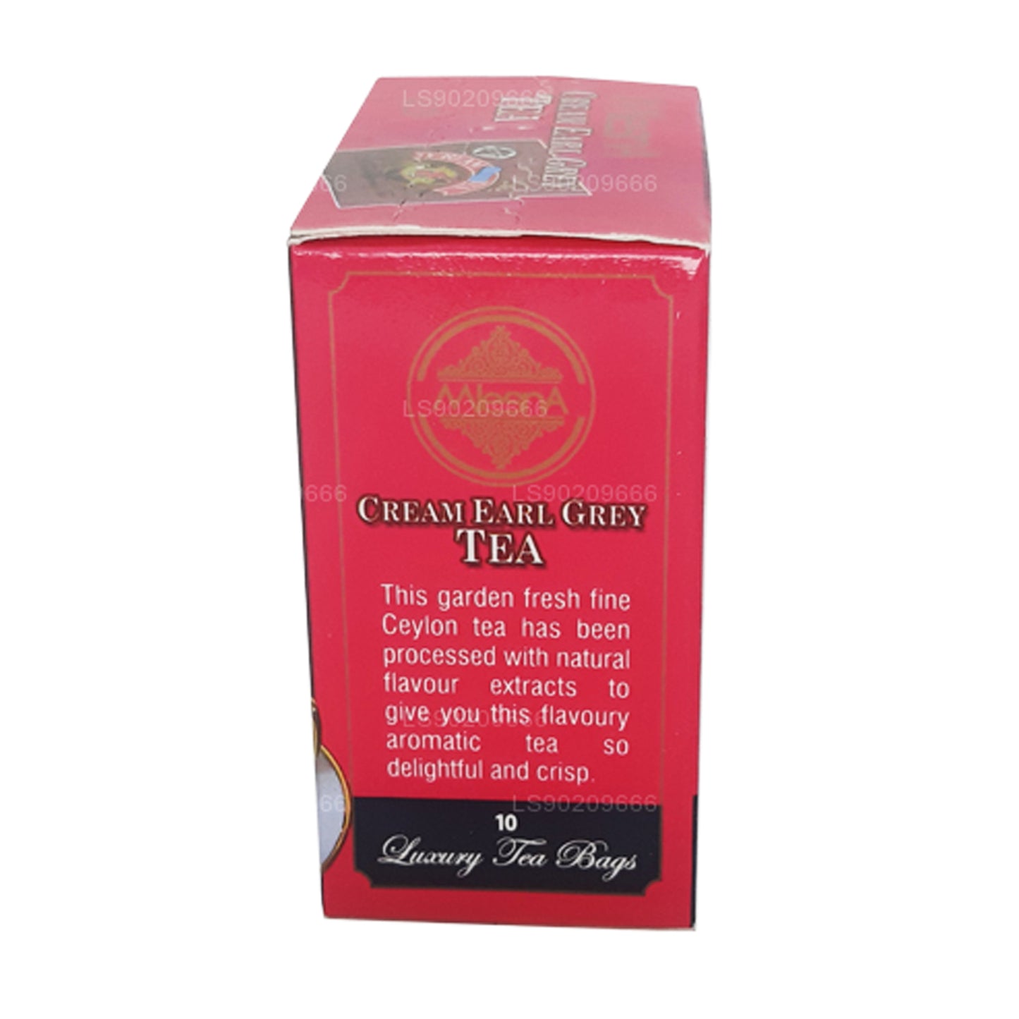 Mlesna Cream Earl Grey Tea (20g) 10 Lüks Çay Poşeti