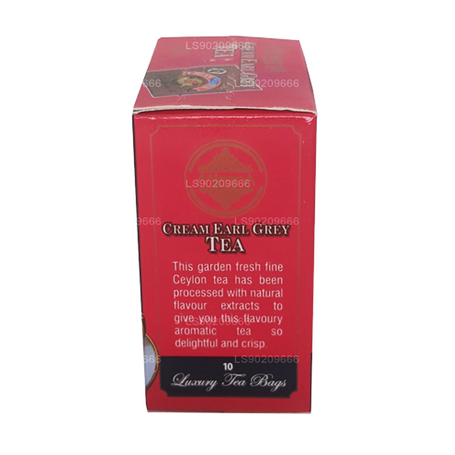 Mlesna Cream Earl Grey Tea (20g) 10 Lüks Çay Poşeti
