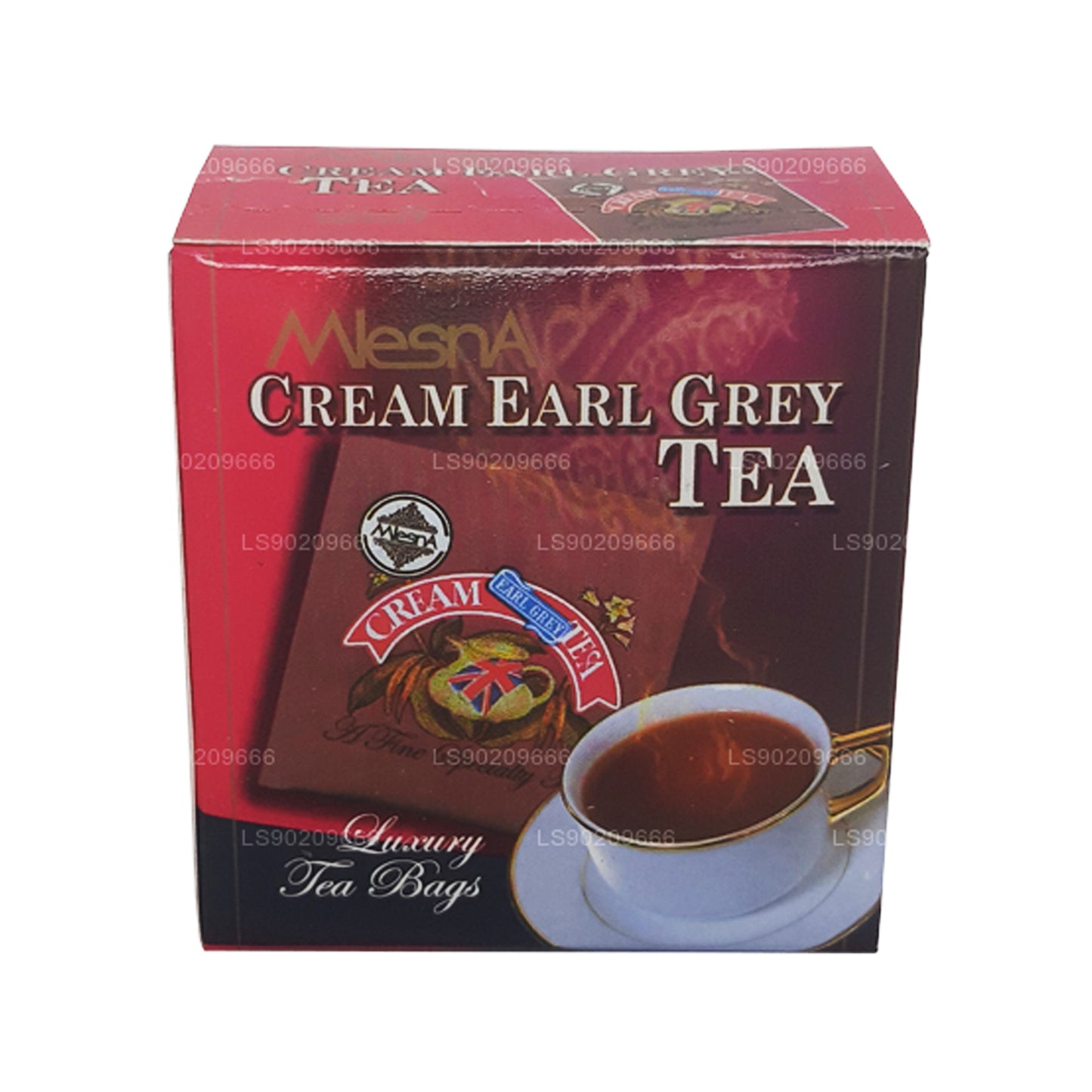 Mlesna Cream Earl Grey Tea (20g) 10 Lüks Çay Poşeti