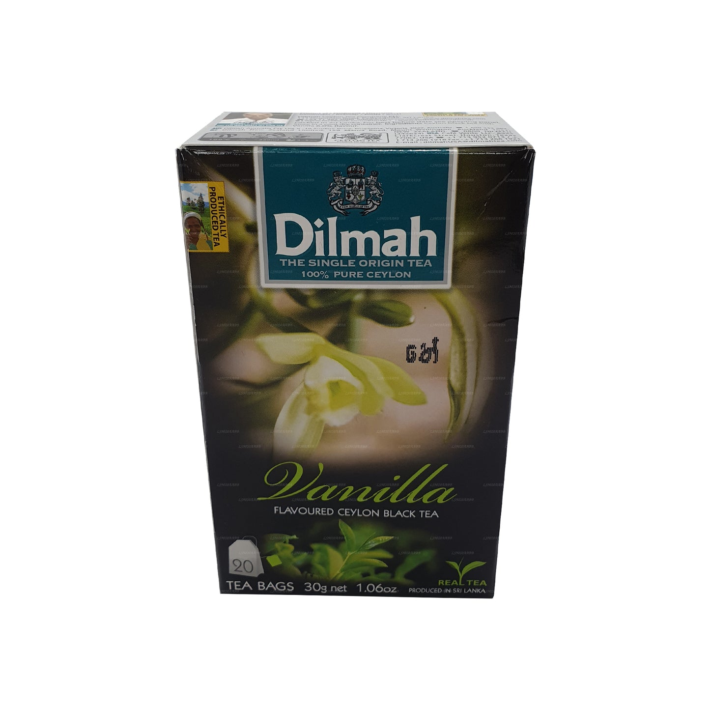 Dilmah Vanilya Aromalı Çay (40g) 20 Çay Poşeti
