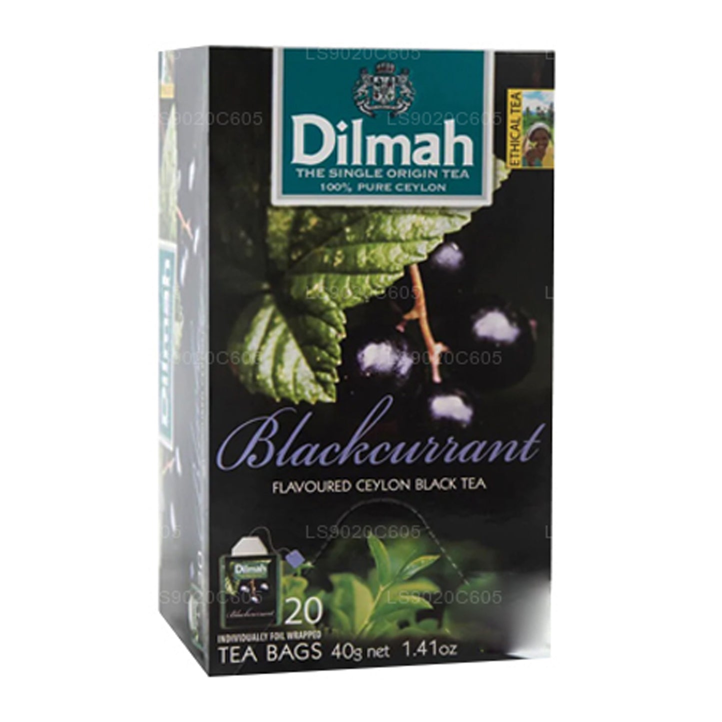 Dilmah Frenk Üzümü Aromalı Çay (40g) 20 Çay Poşeti