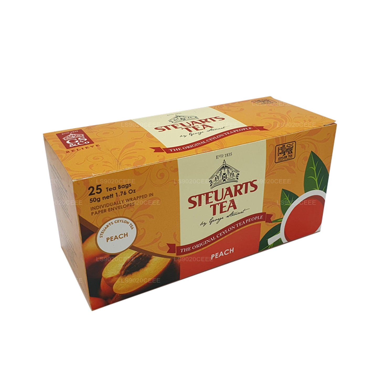 Steuarts Şeftali Çayı (50g) 25 Poşet