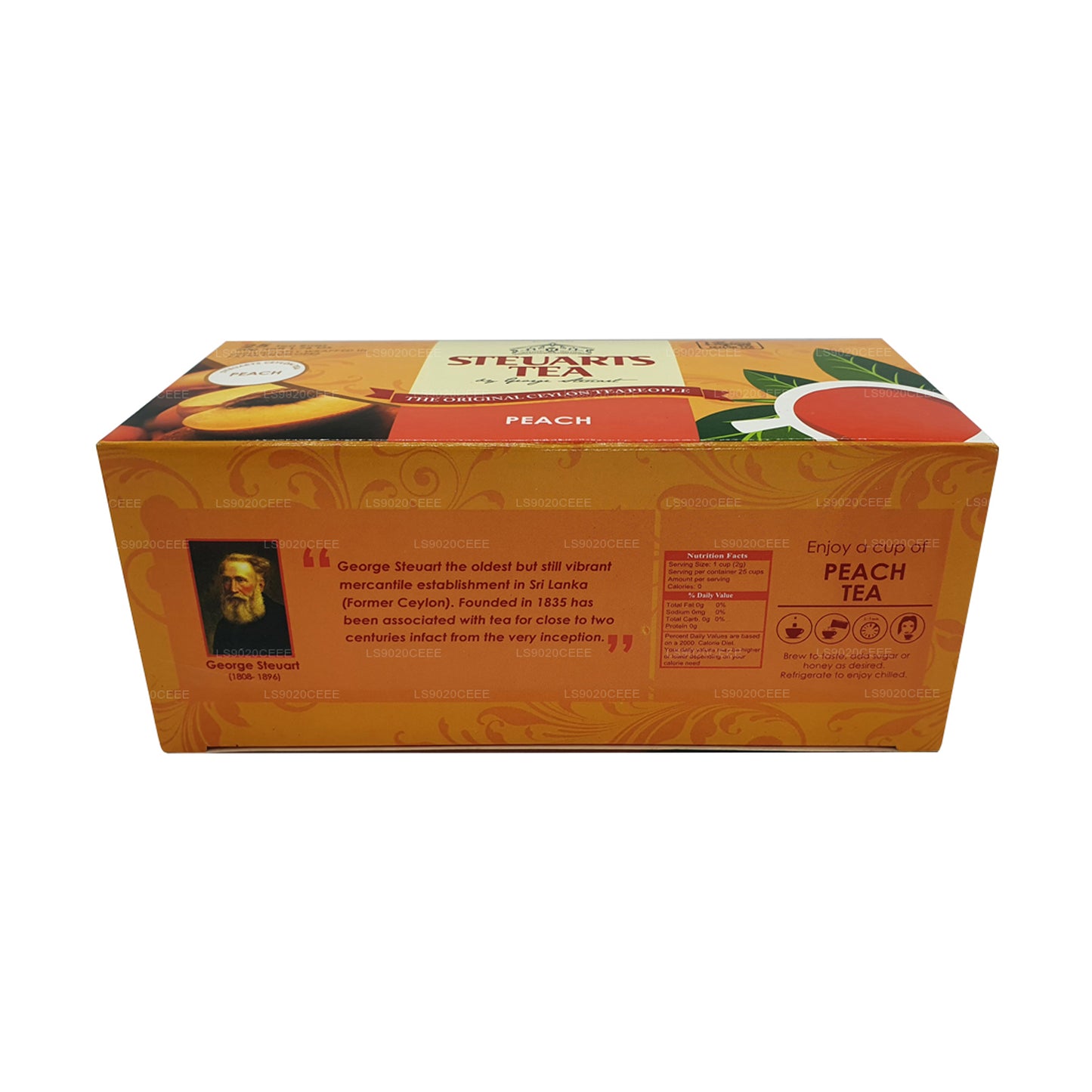 Steuarts Şeftali Çayı (50g) 25 Poşet