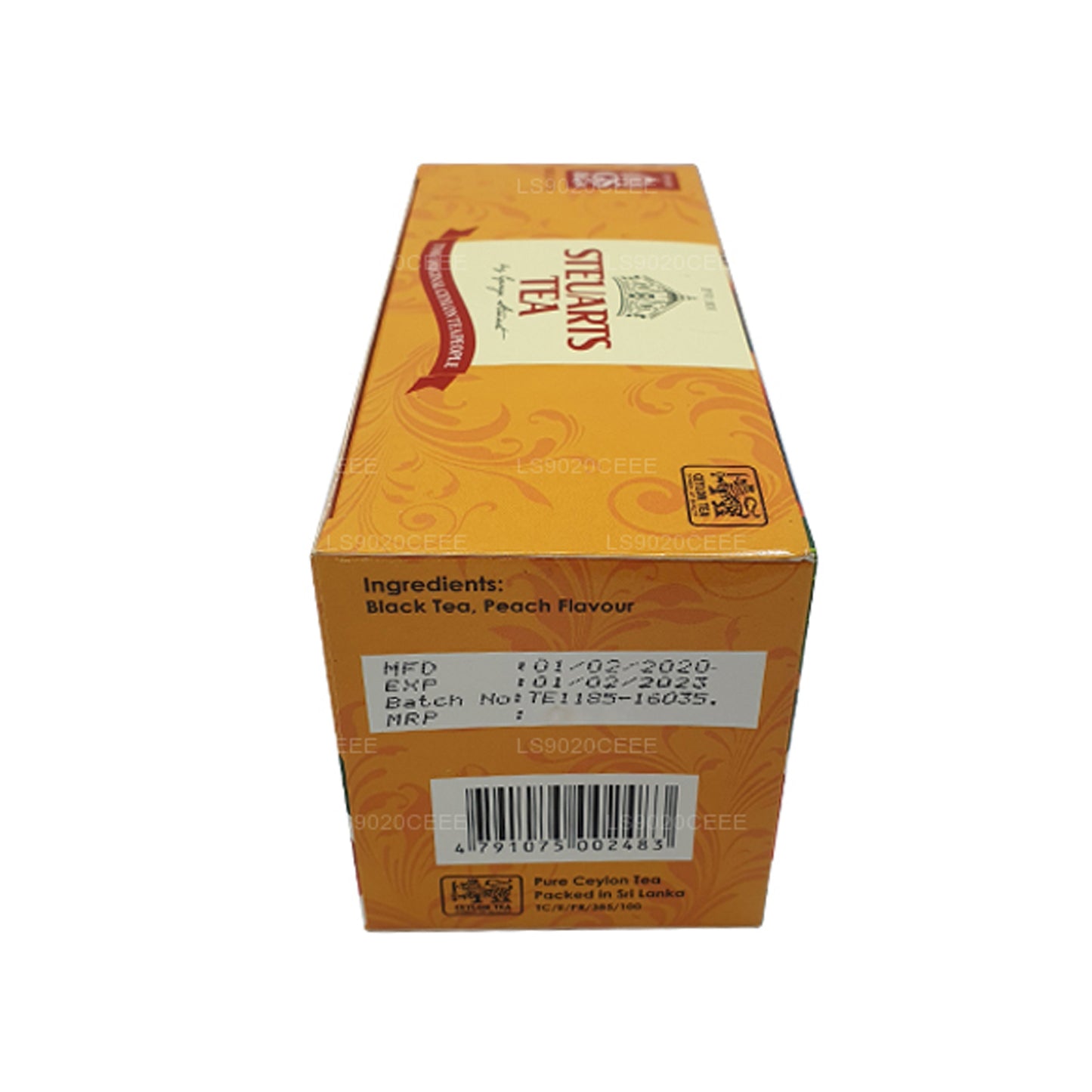 Steuarts Şeftali Çayı (50g) 25 Poşet