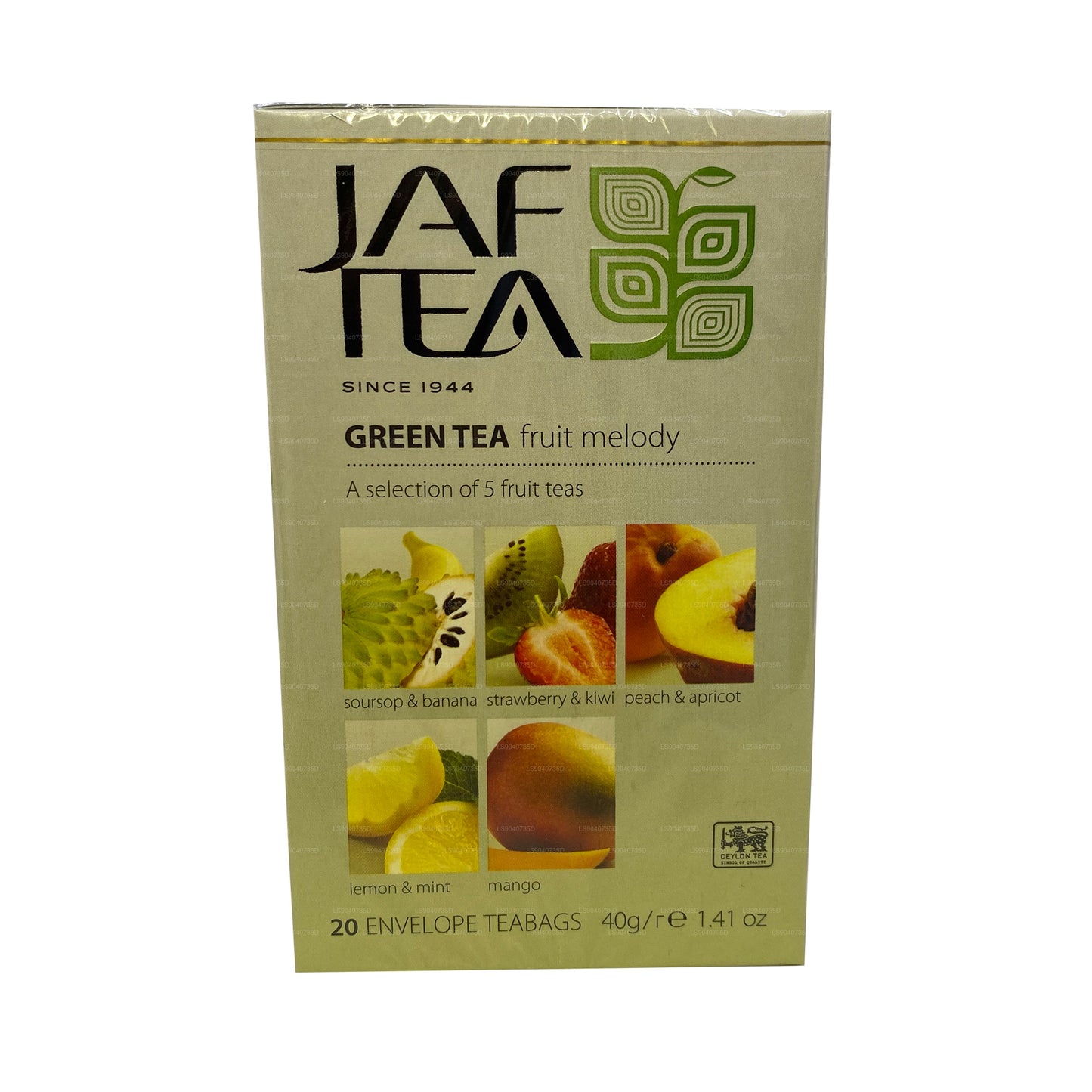 Jaf Tea Pure Green Collection Yeşil Çay Meyve Melodisi (40g) 20 Çay Poşeti