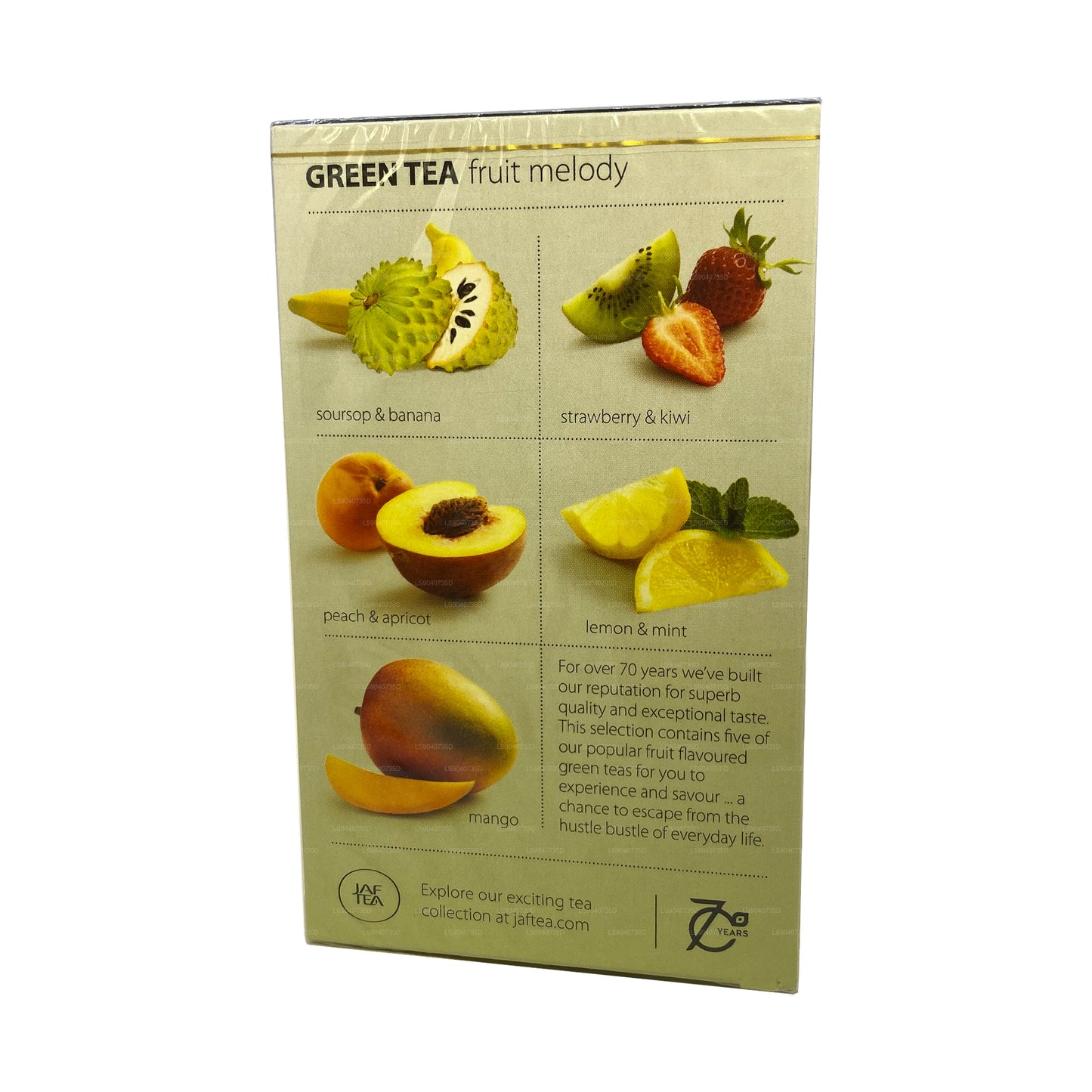 Jaf Tea Pure Green Collection Yeşil Çay Meyve Melodisi (40g) 20 Çay Poşeti