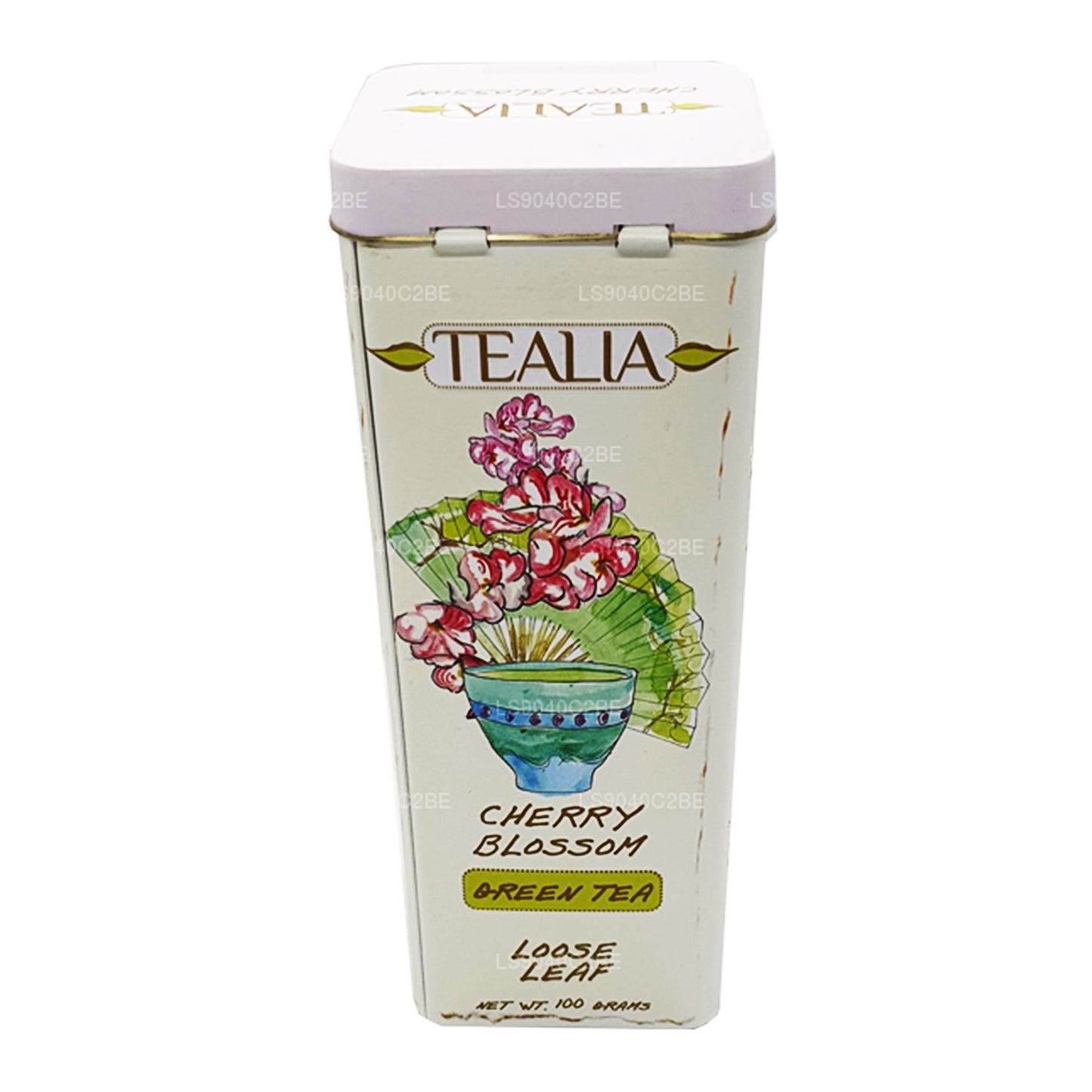 Tealia Kiraz Çiçeği Yeşil Çay Gevşek Yaprak (100g)