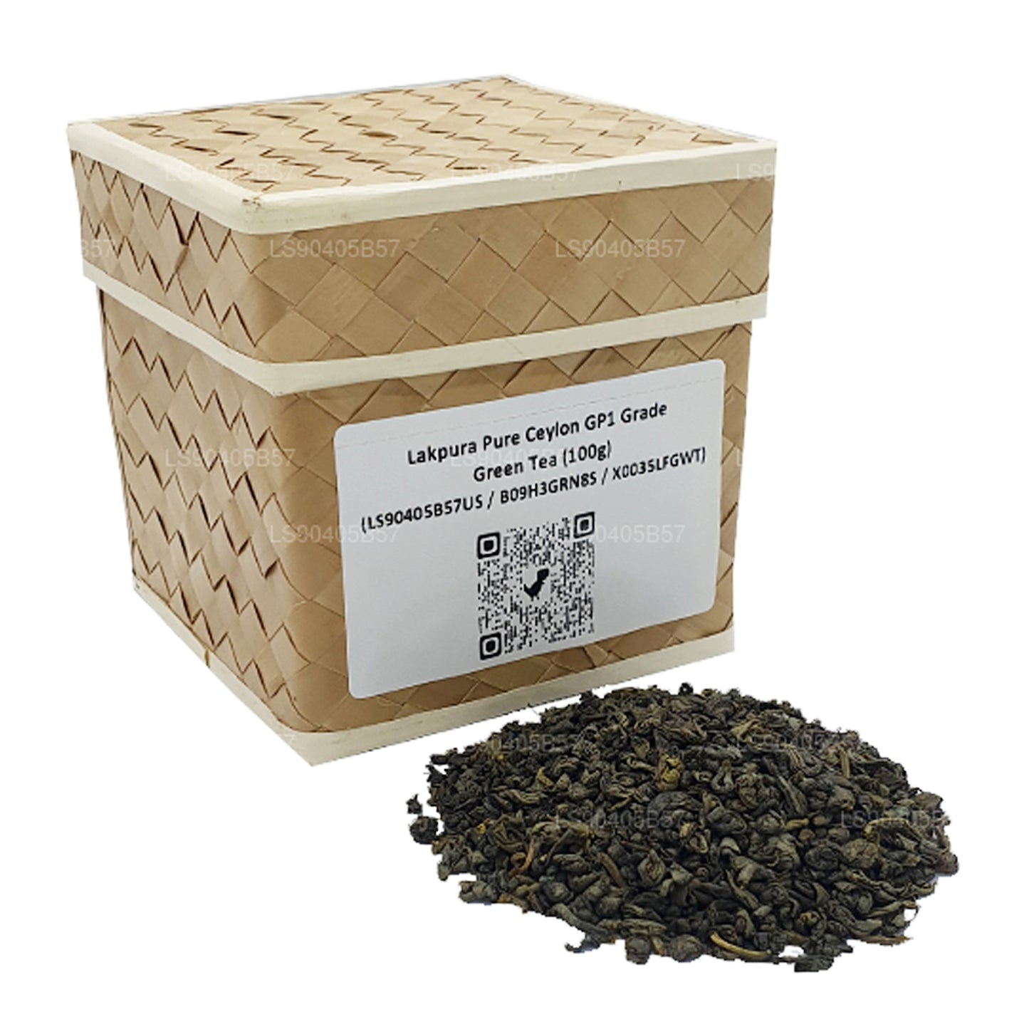 Lakpura Saf Seylan GP1 Sınıfı Yeşil Çay (100g)