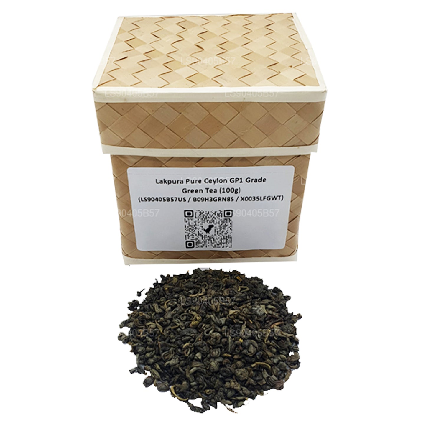Lakpura Saf Seylan GP1 Sınıfı Yeşil Çay (100g)