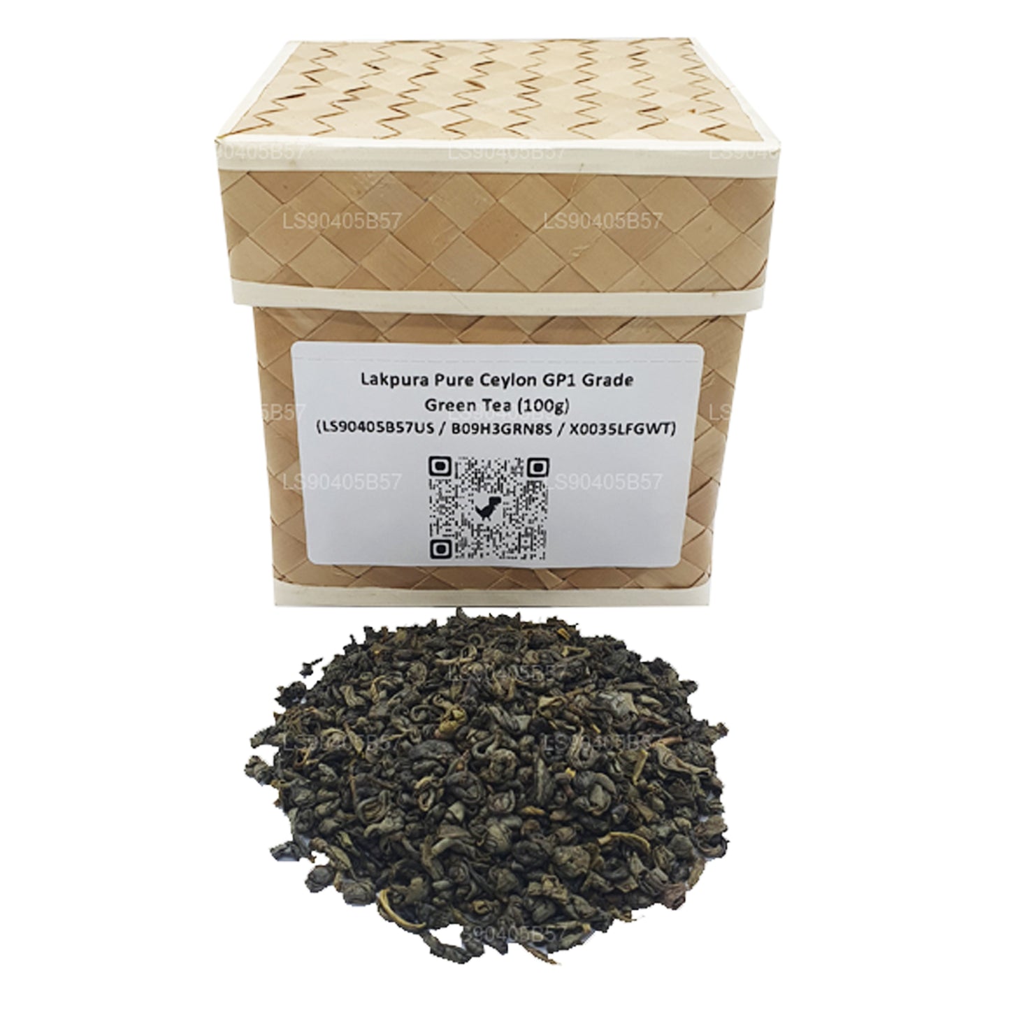 Lakpura Saf Seylan GP1 Sınıfı Yeşil Çay (100g)