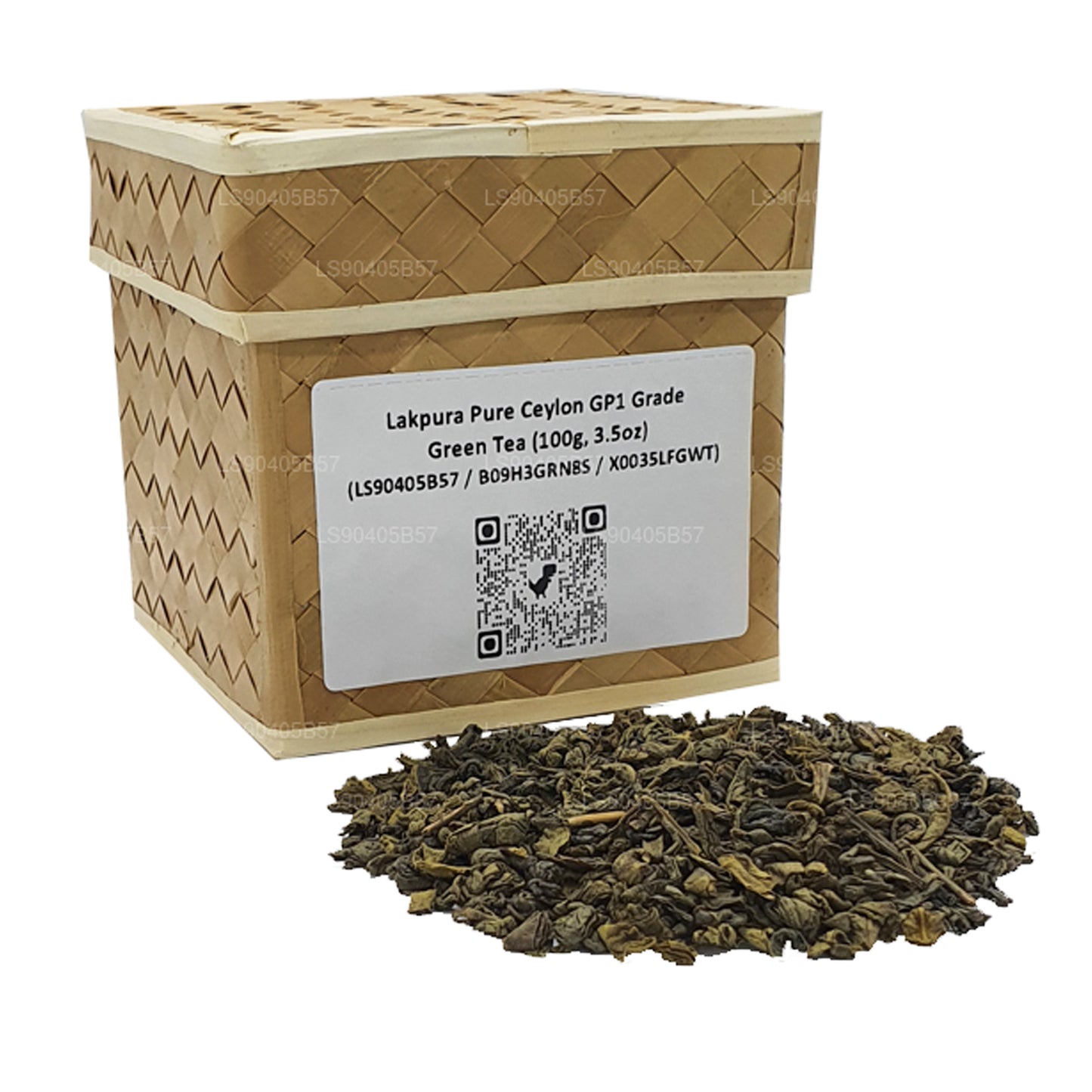 Lakpura Saf Seylan GP1 Sınıfı Yeşil Çay (100g)