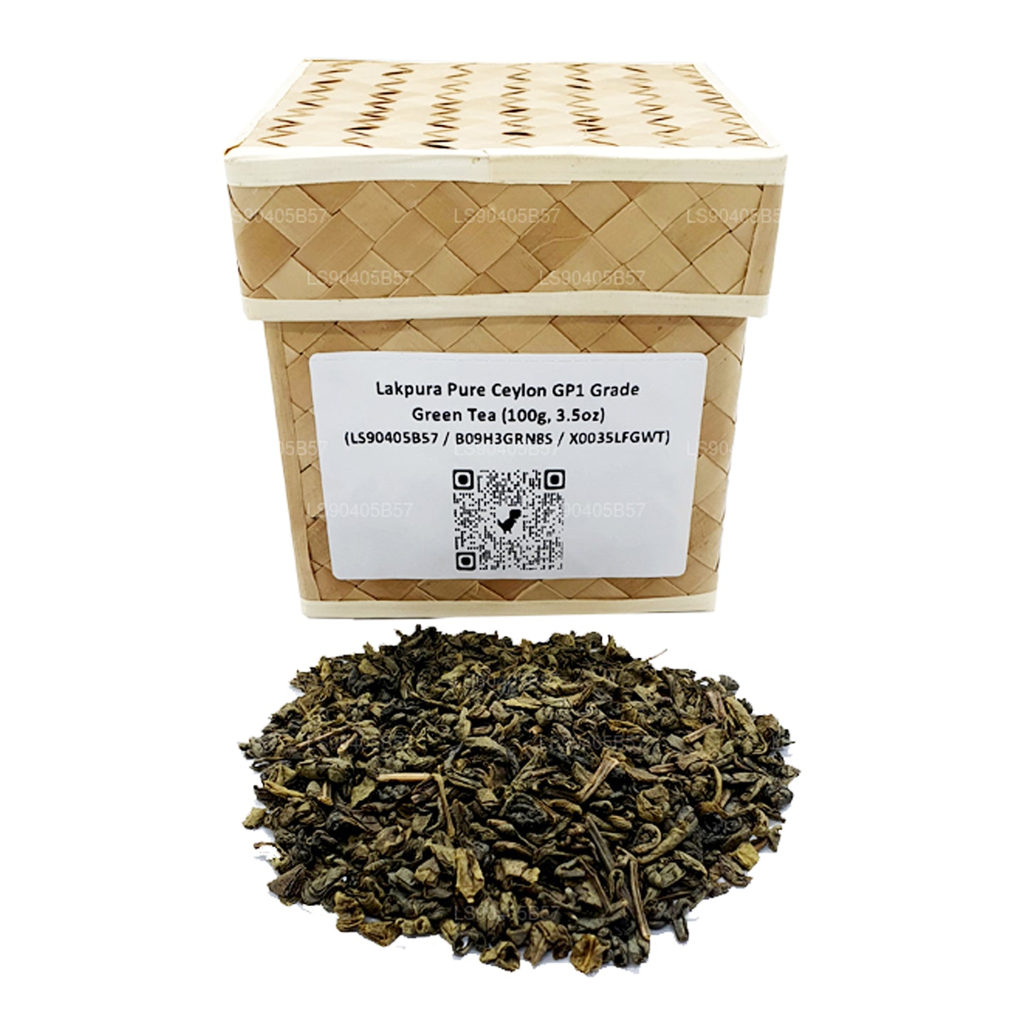 Lakpura Saf Seylan GP1 Sınıfı Yeşil Çay (100g)