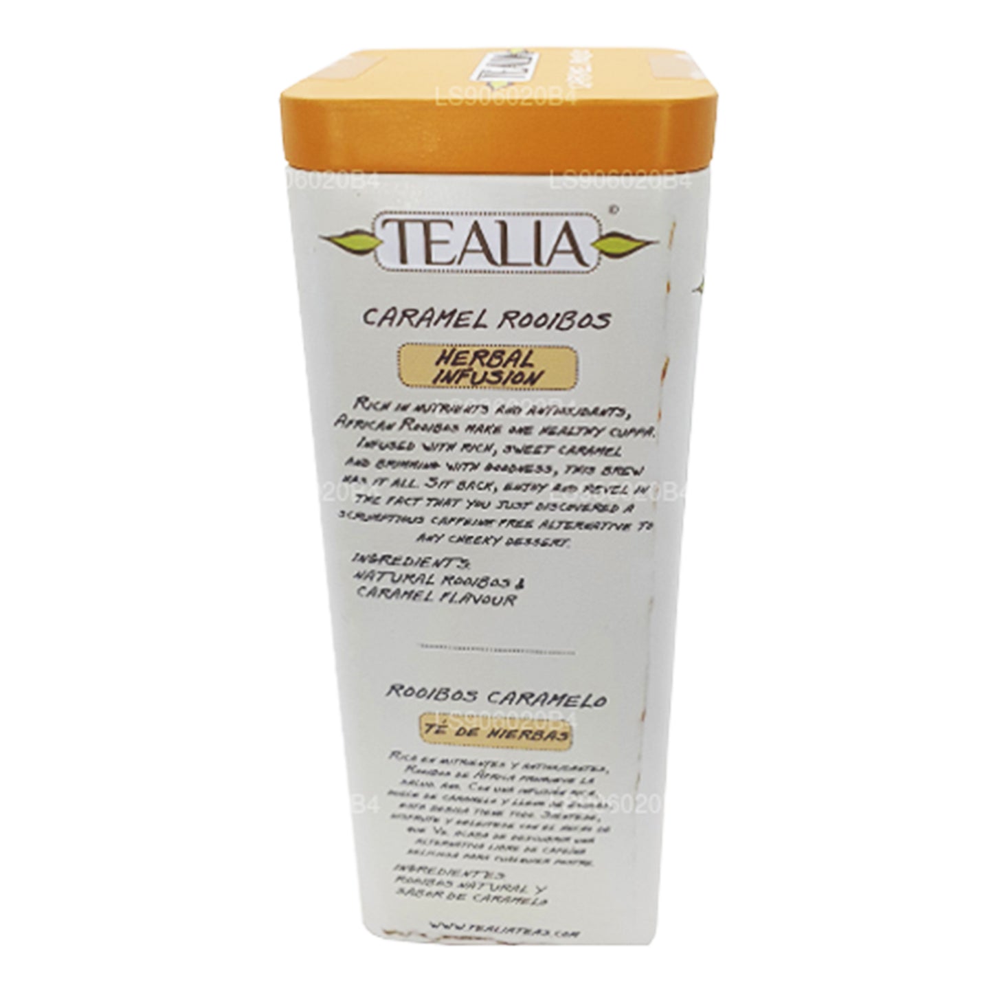 Tealia Karamel Rooibos Gevşek Yaprak Çay (100g)