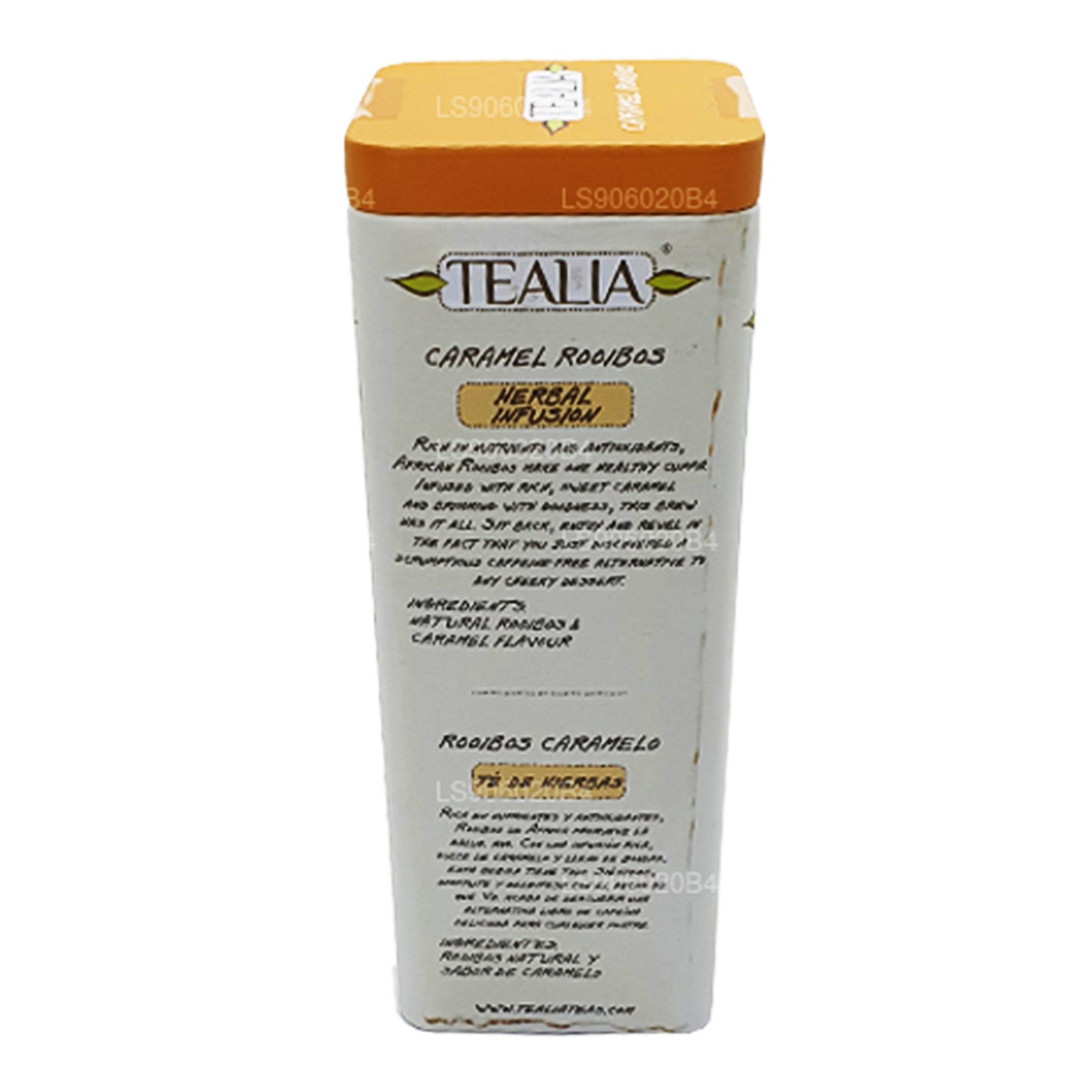 Tealia Karamel Rooibos Gevşek Yaprak Çay (100g)