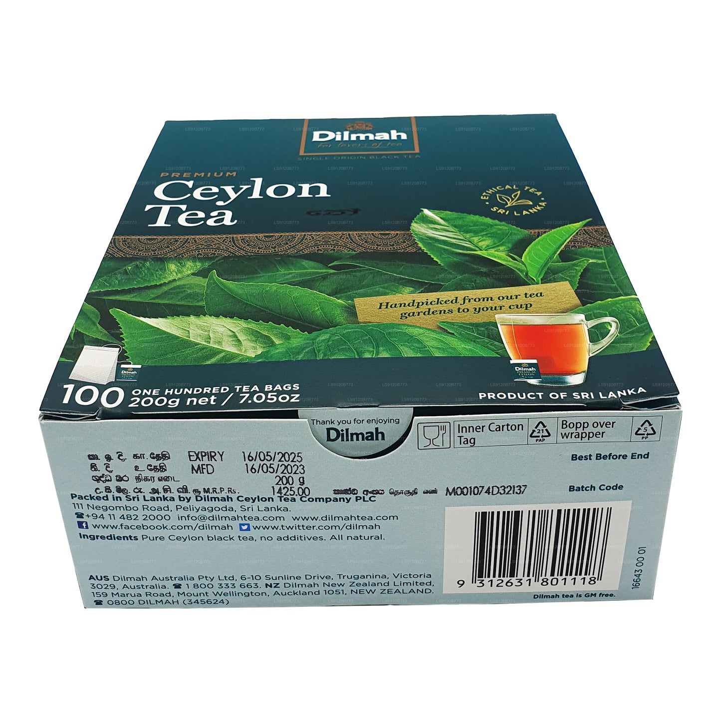 Dilmah Premium Seylan Çayı
