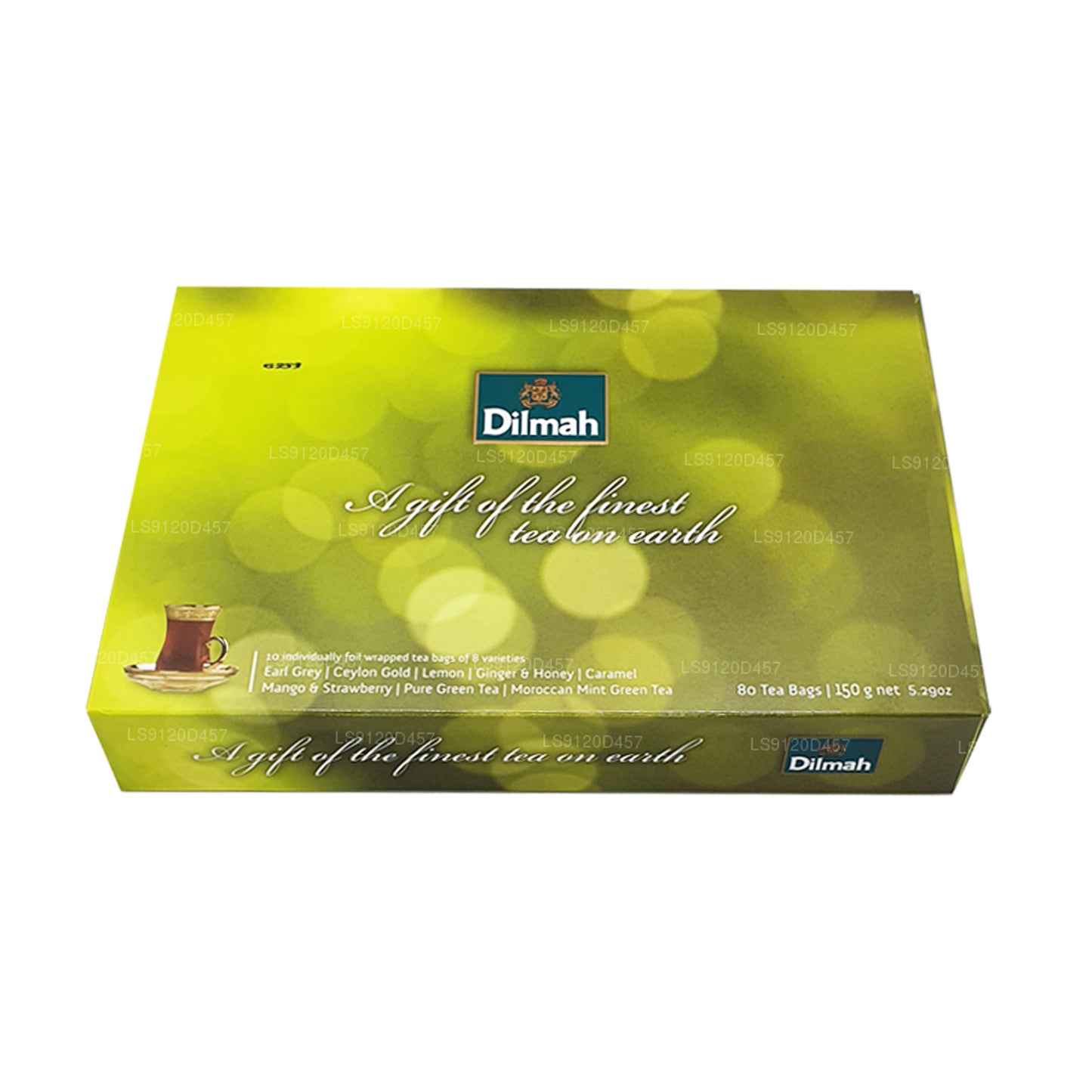 Dilmah Dünyadaki en iyi çay hediyesi (150g) 80 Çay Poşeti
