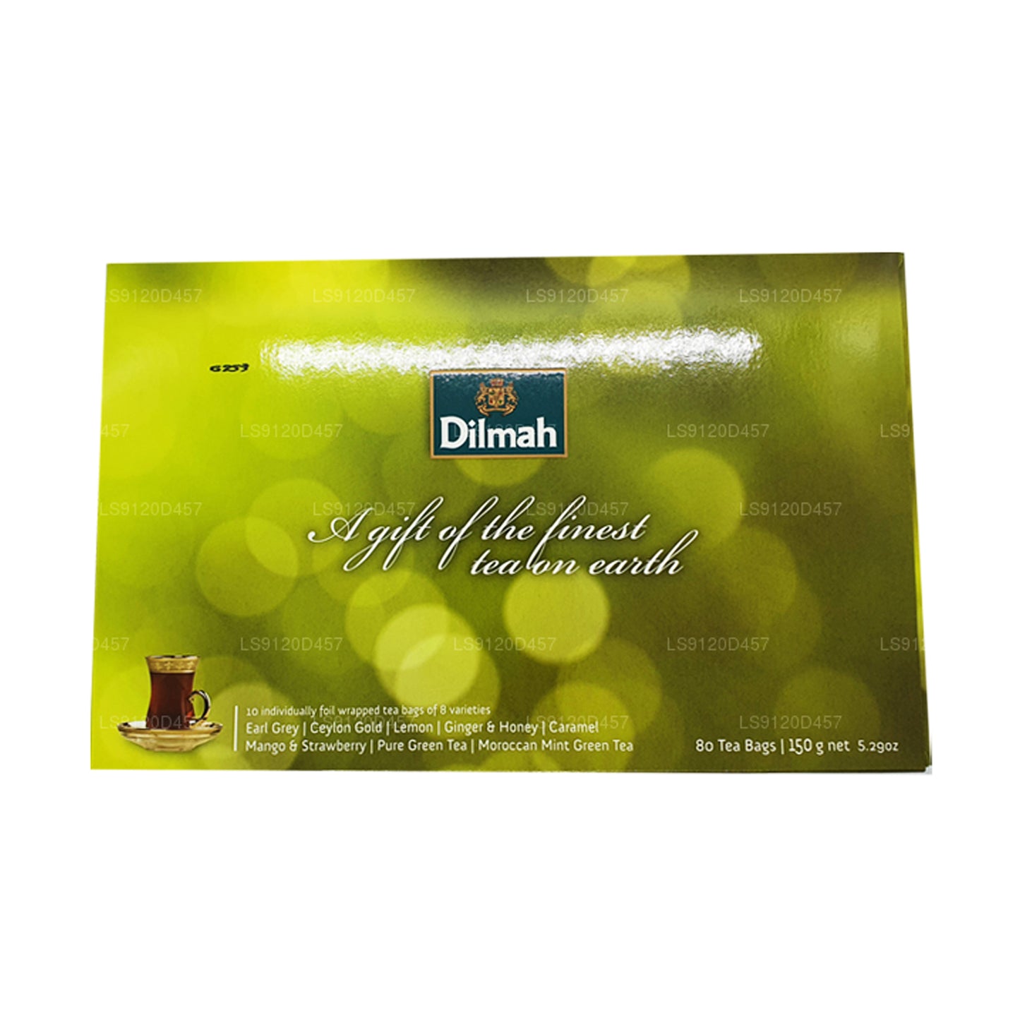 Dilmah Dünyadaki en iyi çay hediyesi (150g) 80 Çay Poşeti