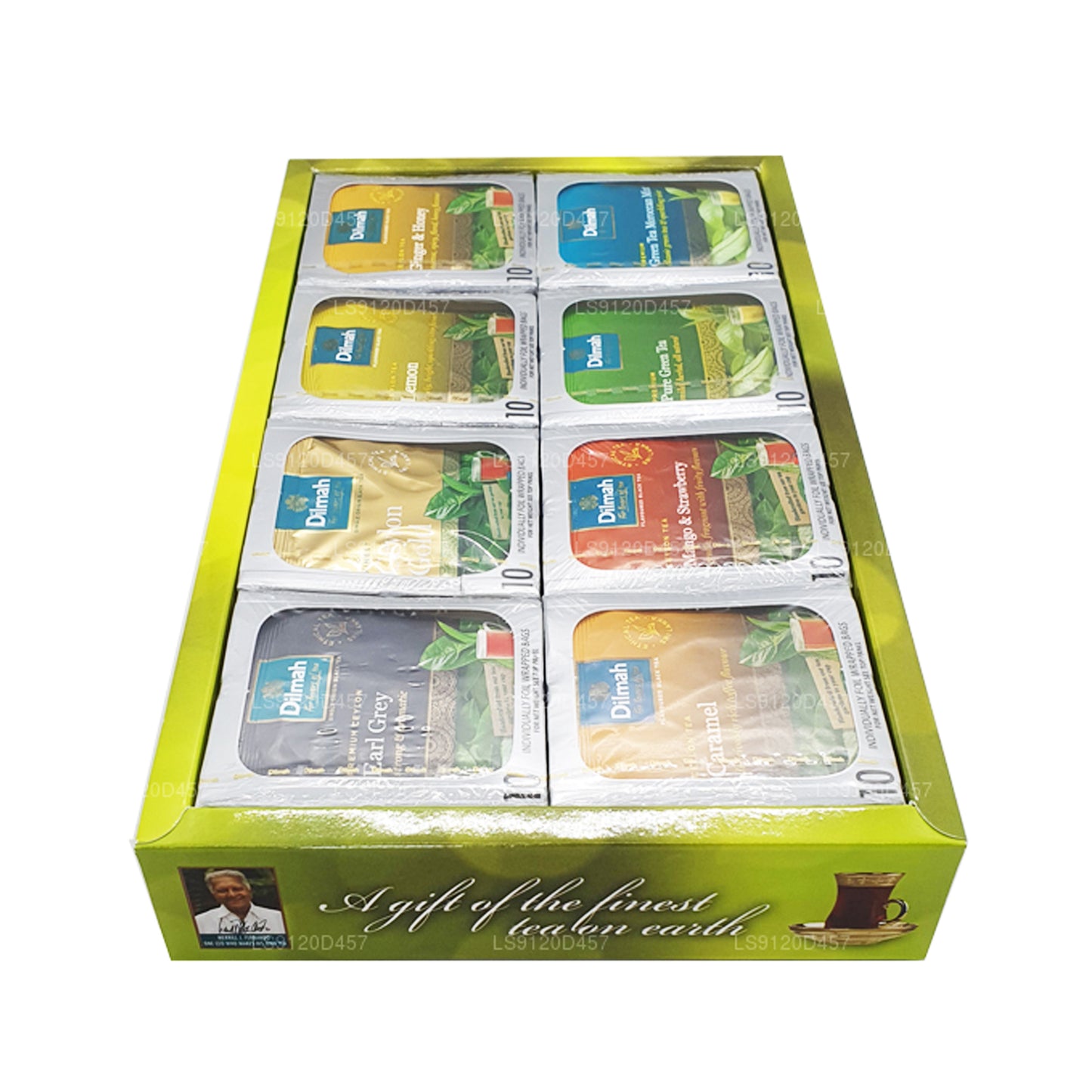 Dilmah Dünyadaki en iyi çay hediyesi (150g) 80 Çay Poşeti
