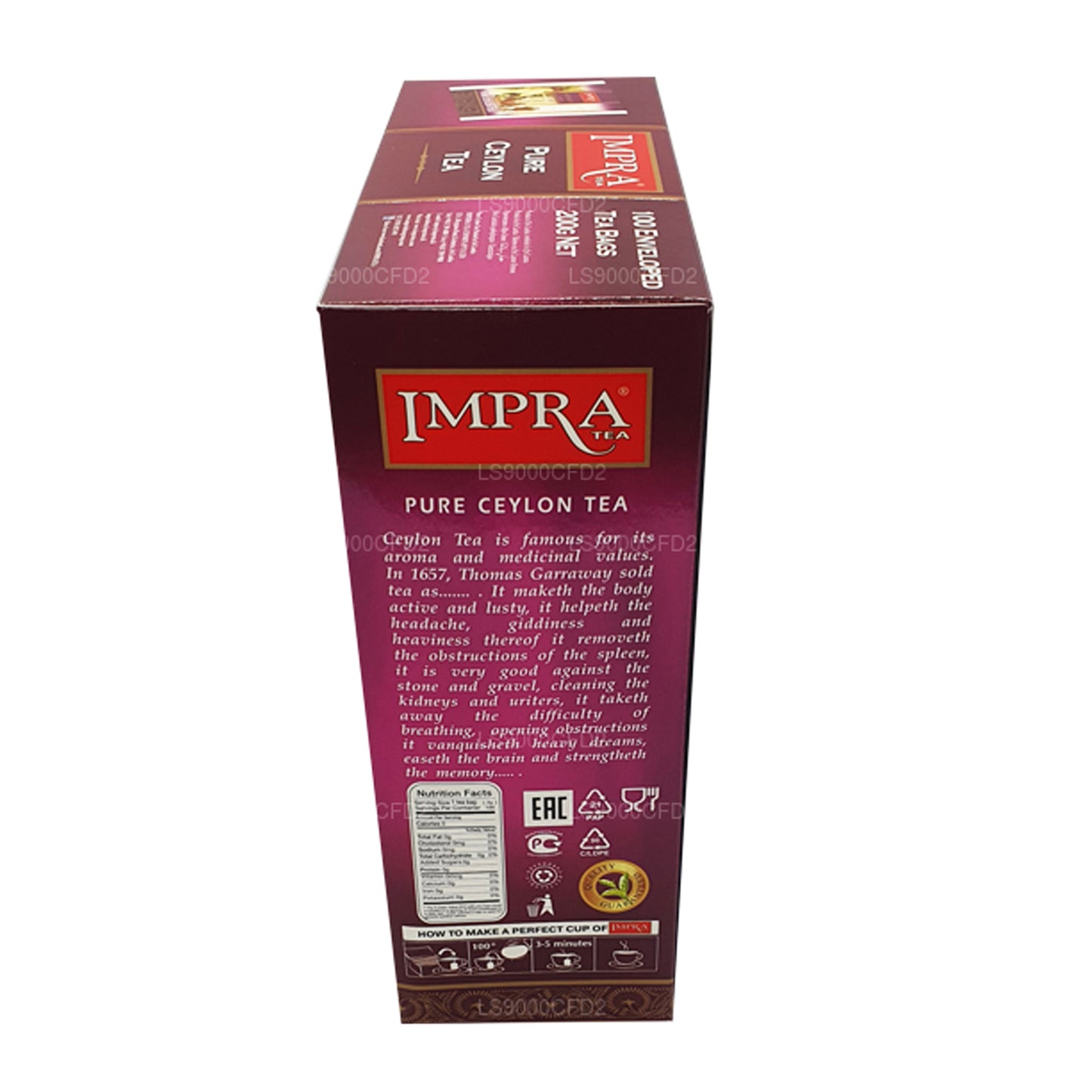 Impra Saf Seylan Özel Çay (200g)